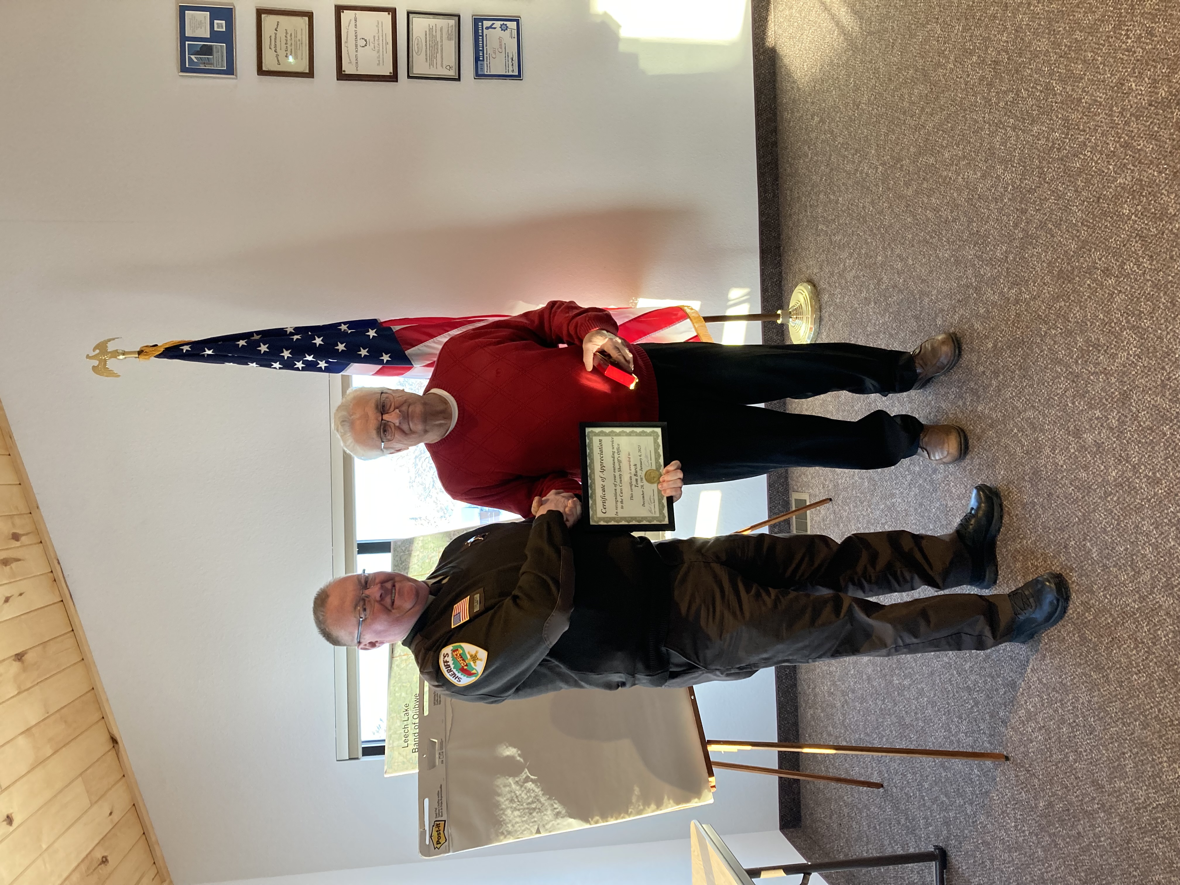 Cass County Board: Sheriff Burch retires after 36 years of service - Vimarsana News