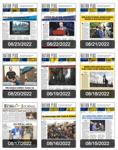 E-paper highlights: Aug. 18-24, 2022 - Vimarsana News