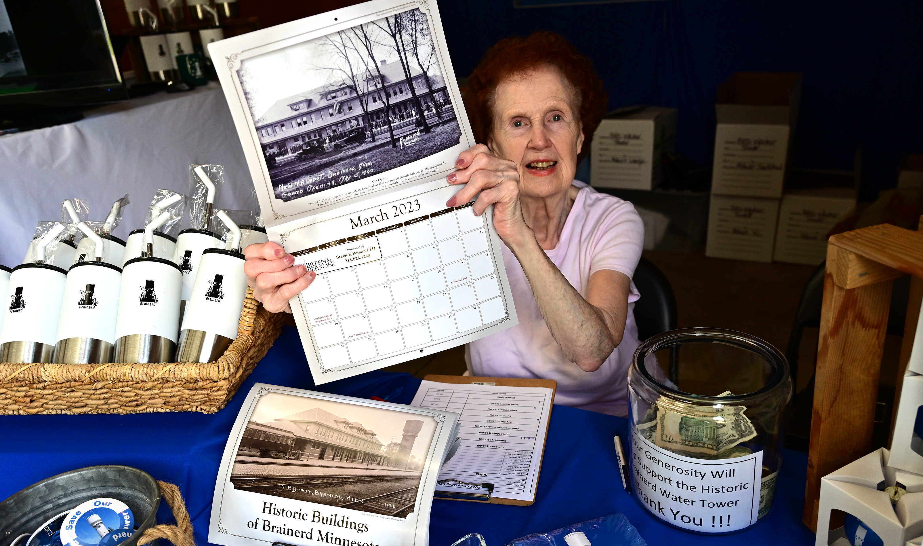 Historic Brainerd calendars for sale at Crow Wing County fair - Vimarsana News