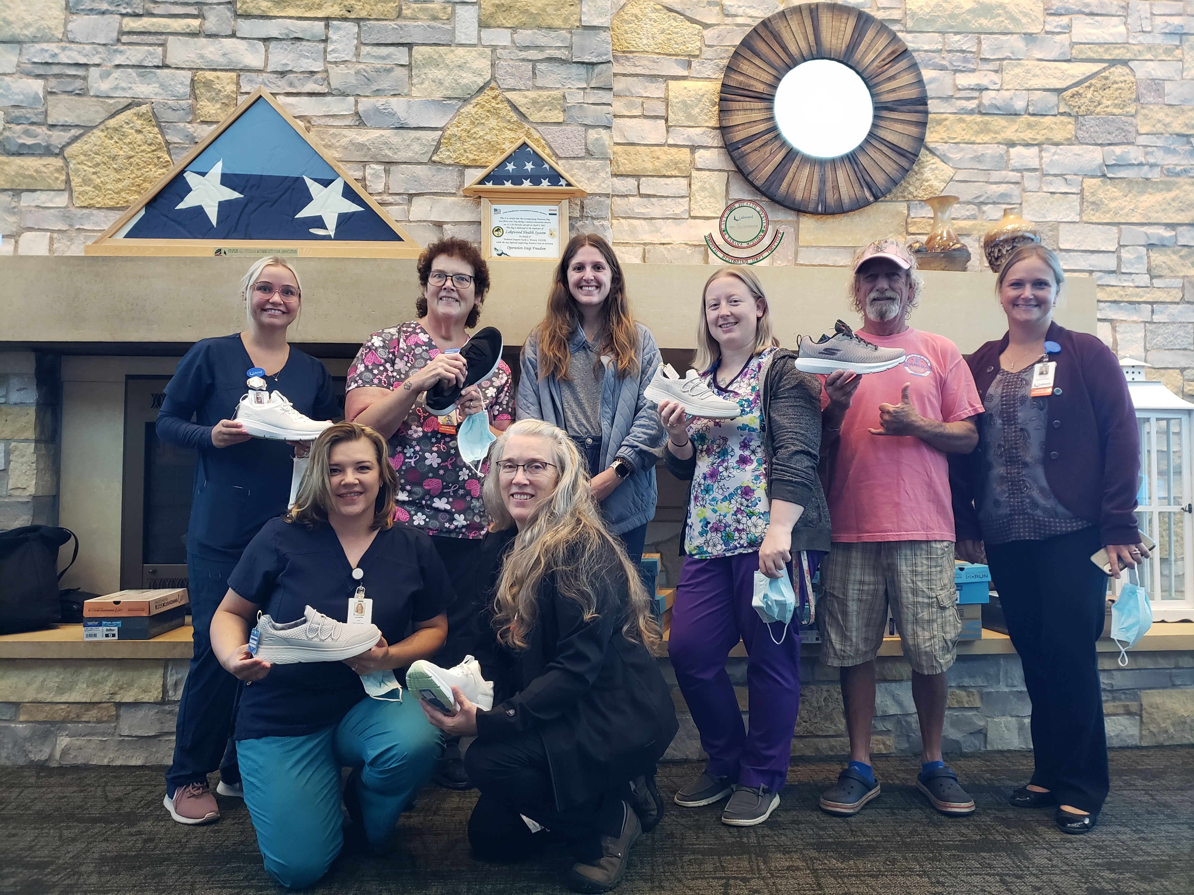 Todd County Corn & Soybean Growers Association donates shoes to frontline workers at Lakewood Health System - Vimarsana News