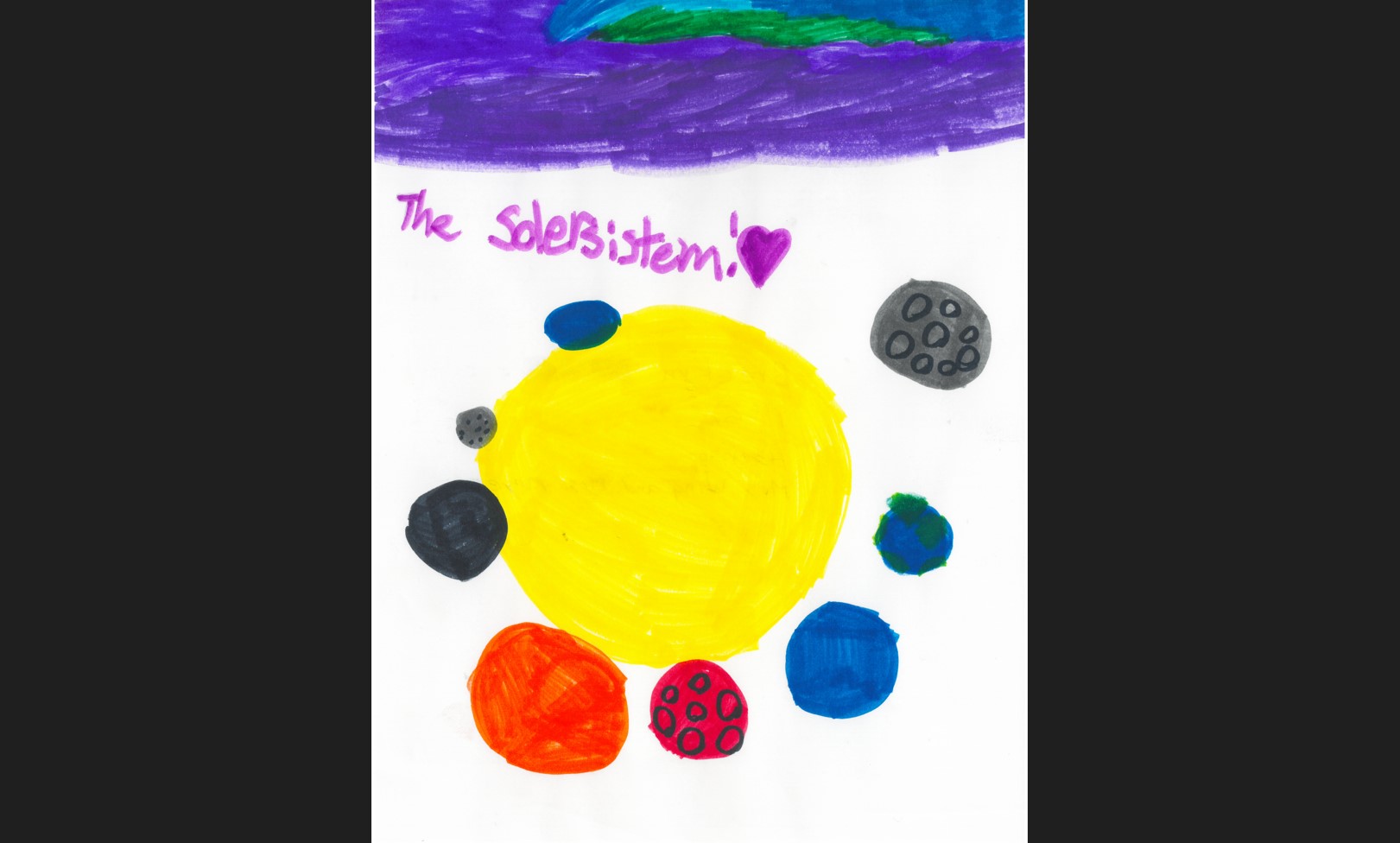 Weather Drawing: The solar system - Vimarsana News