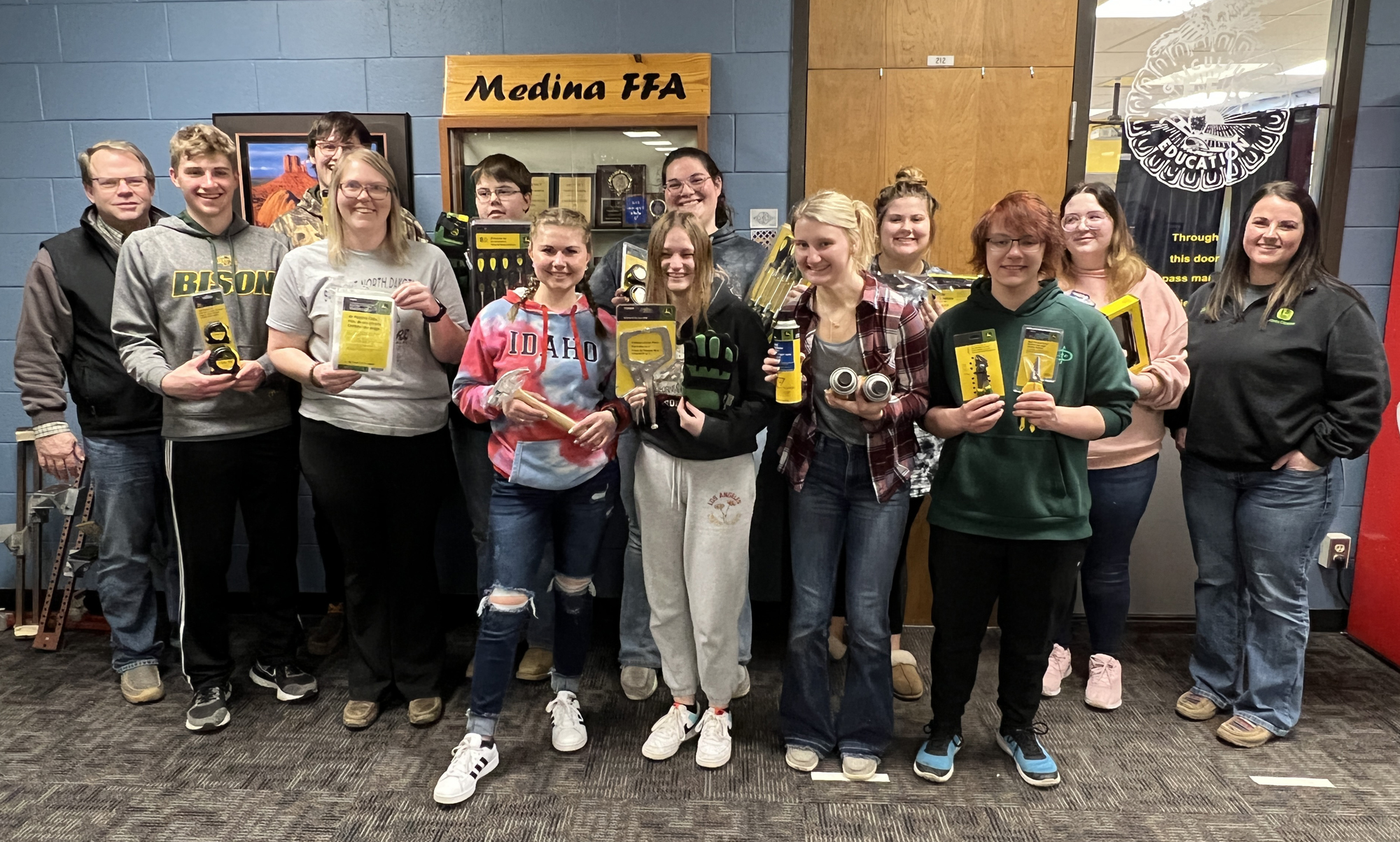 Green Iron Equipment donates tools to Medina High School - Vimarsana News