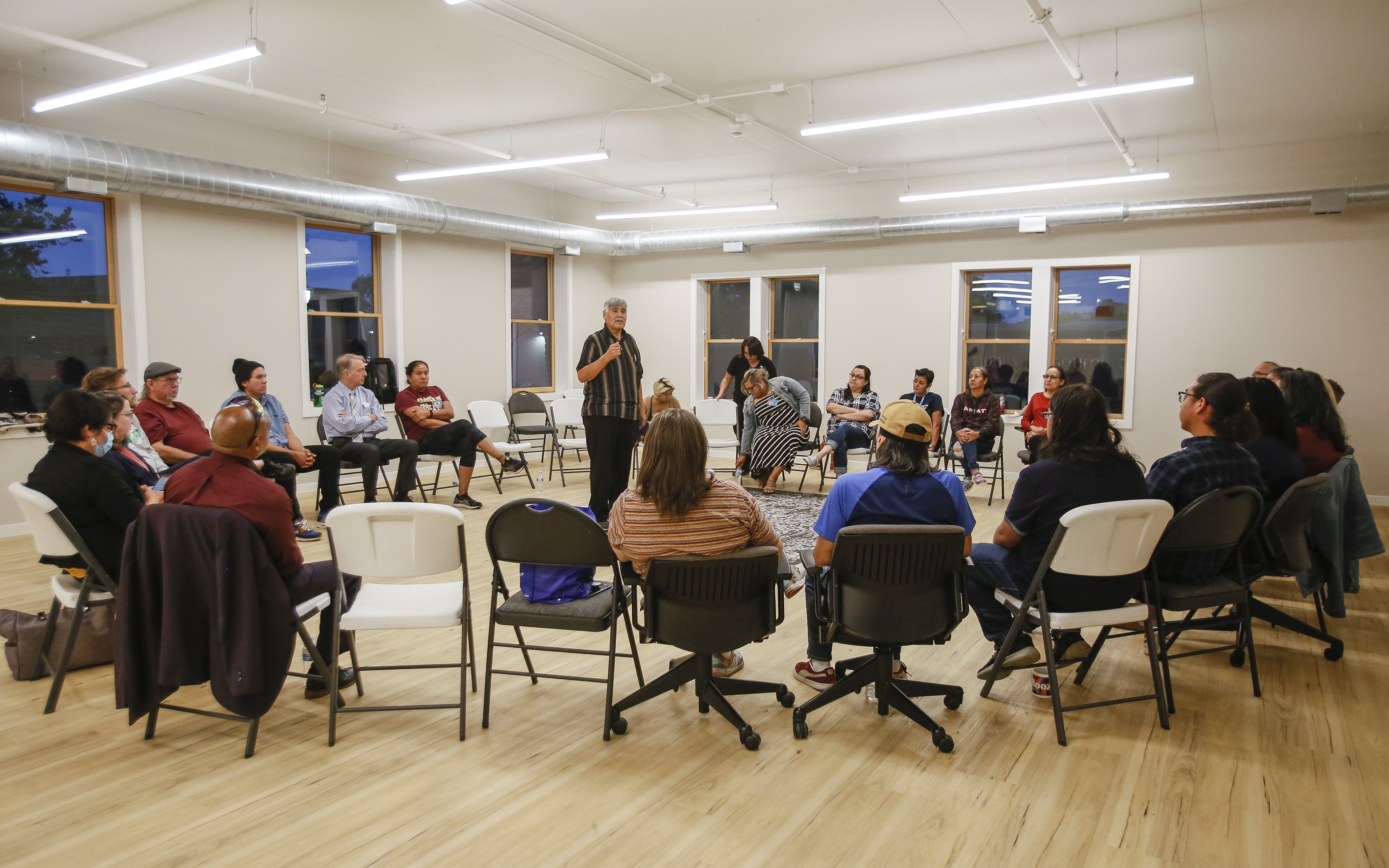 Listening circle brings Fargo leaders, Native Americans together after fatal police shooting - Vimarsana News