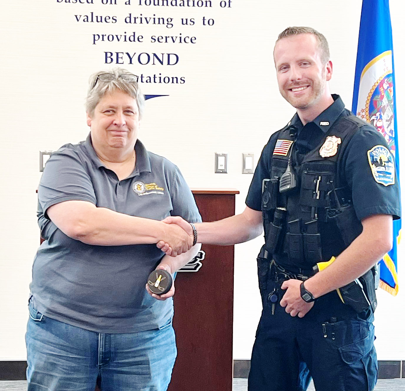 Alexandria Police Officer Carter Lentsch gets 'hat trick' award for 3 DWI arrests in 1 night - Vimarsana News