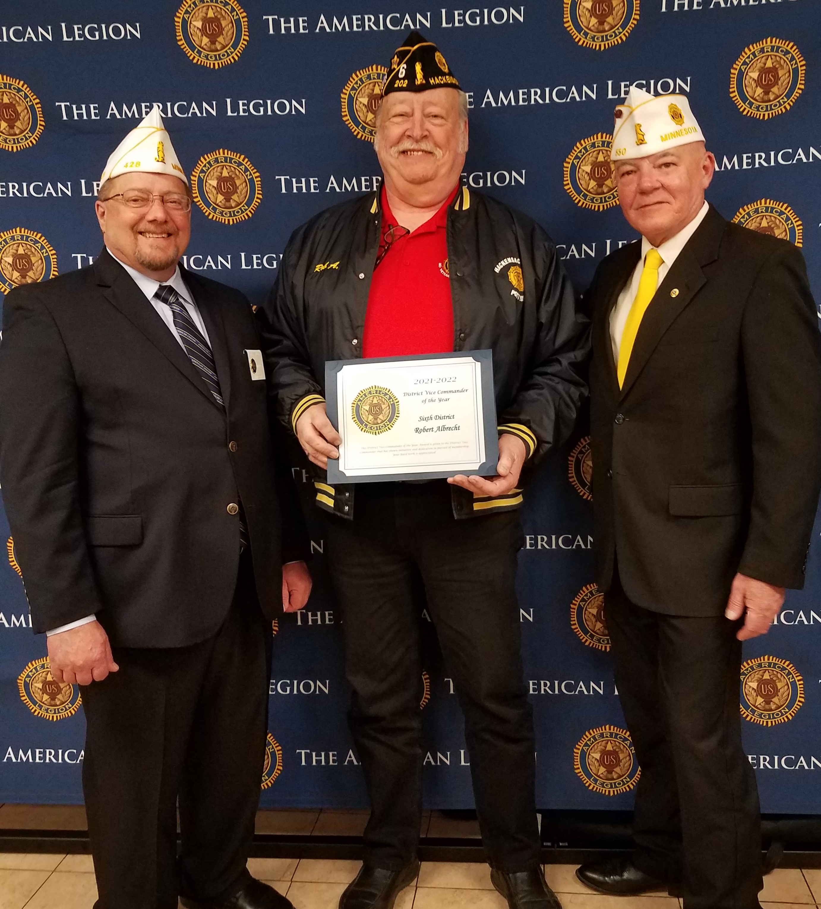 Hackensack legion vice commander honored - Vimarsana News