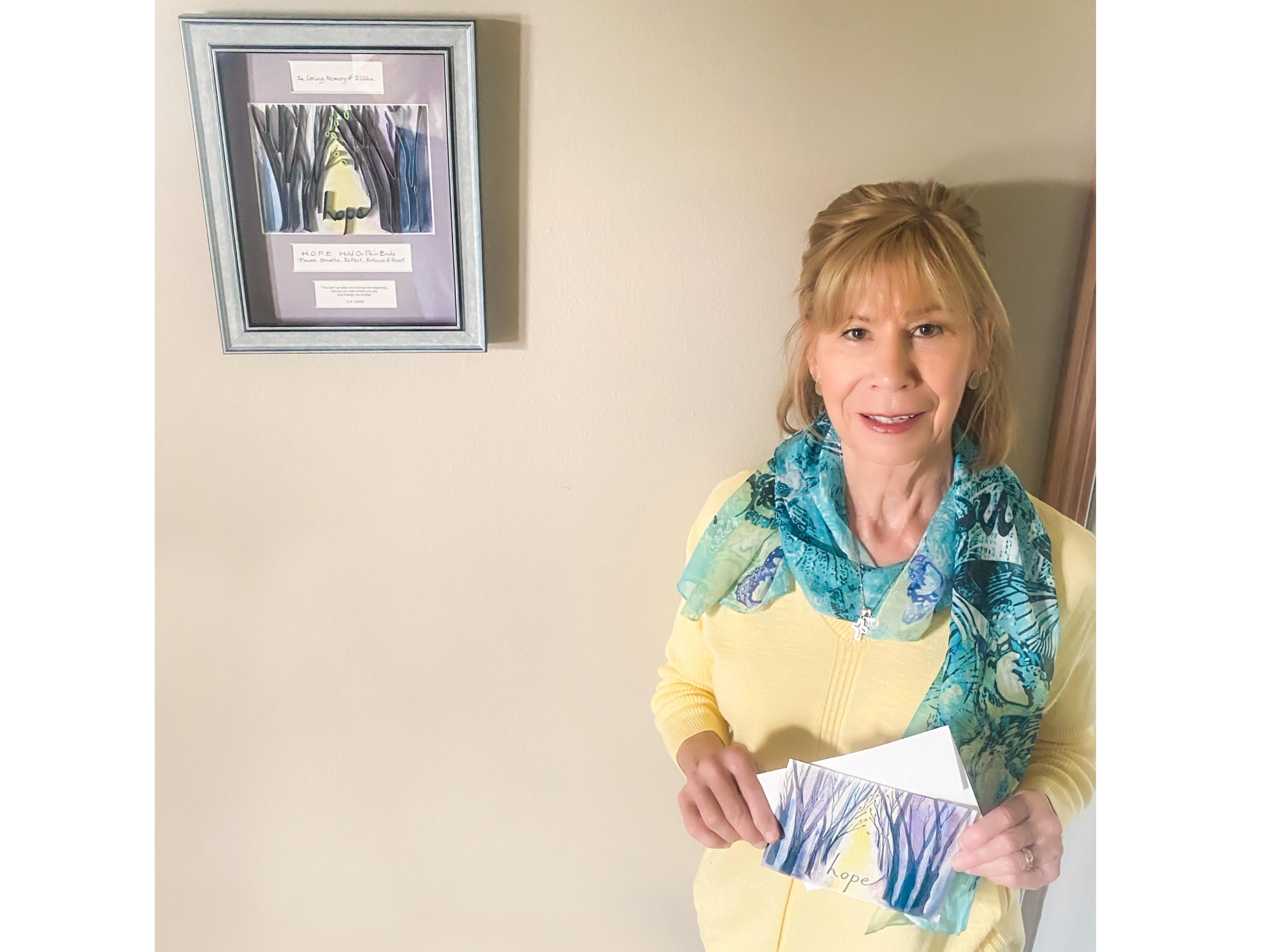 After daughter's death, Fergus woman launches greeting card to give "H.O.P.E." to others considering suicide - Vimarsana News
