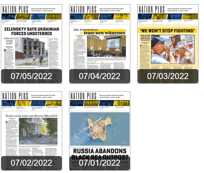 E-paper highlights: Echo Journal headlines for June 30-July 6, 2022 - Vimarsana News
