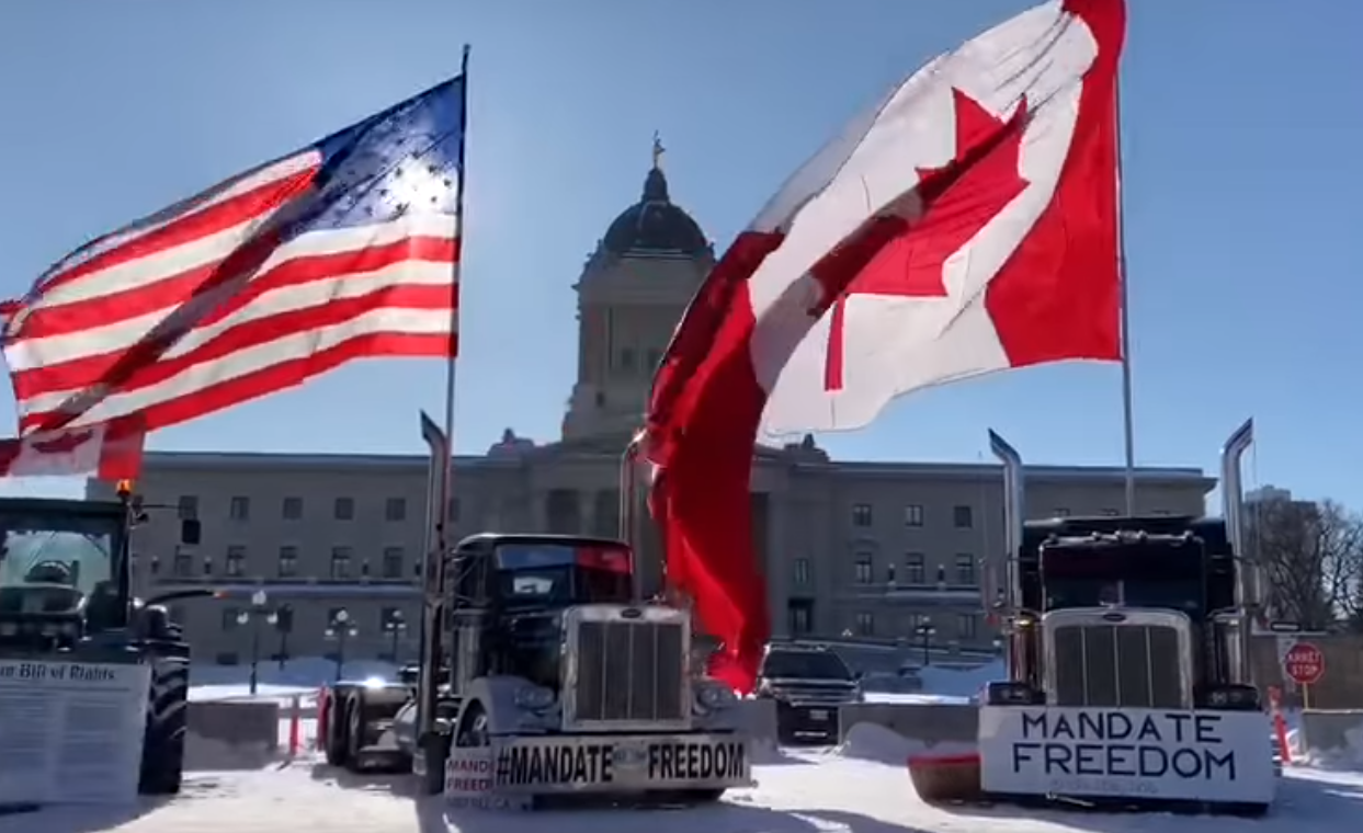 Border protests costing time and money; Manitoba eases some restrictions - Vimarsana News