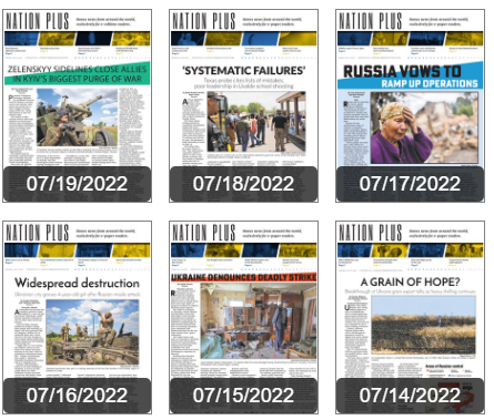 E-paper highlights: Echo Journal headlines July 14-20, 2022 - Vimarsana News