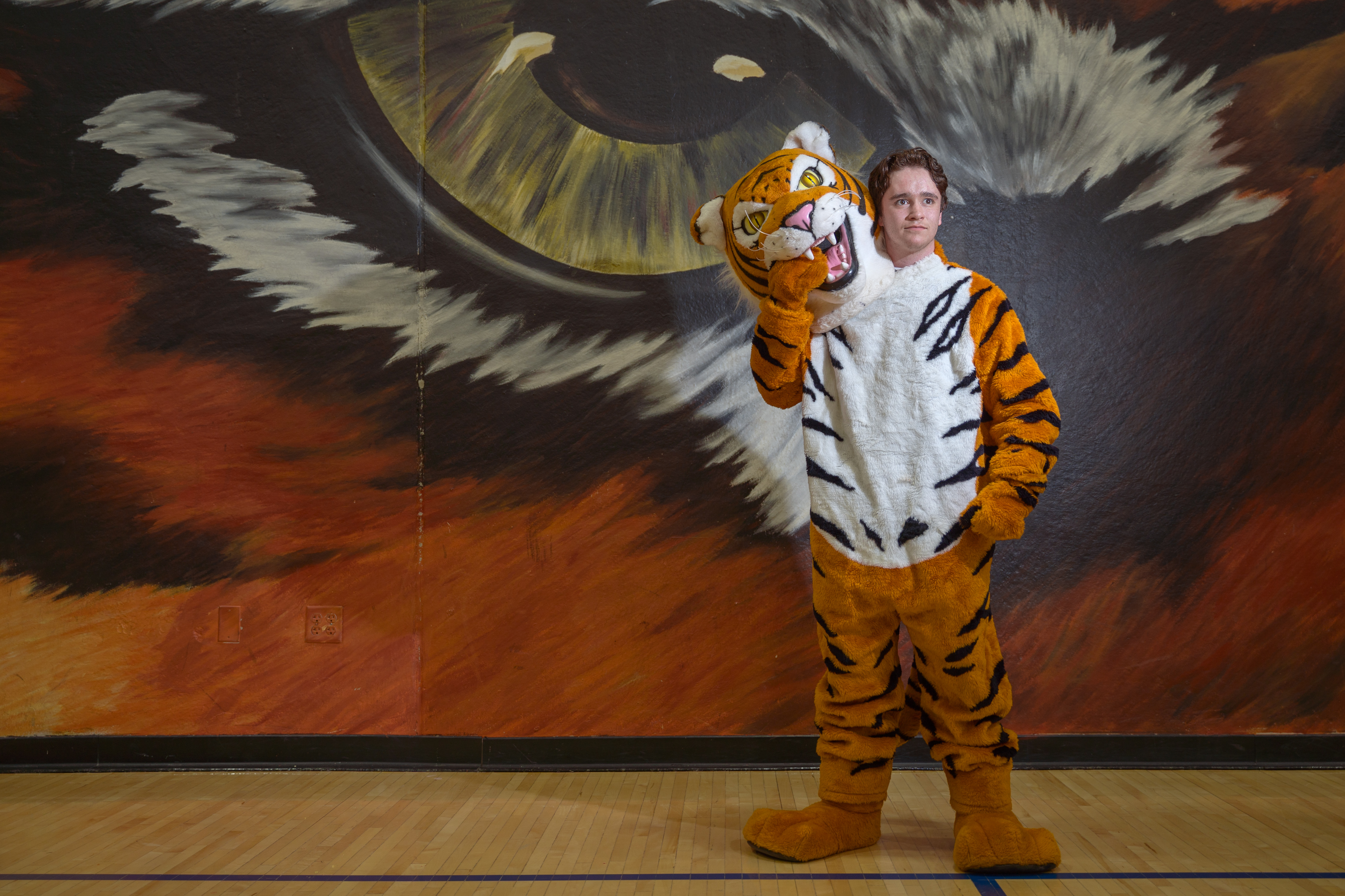 The Retiring Tiger: Stewartville senior hangs up his mascot mask ahead of graduation - Vimarsana News