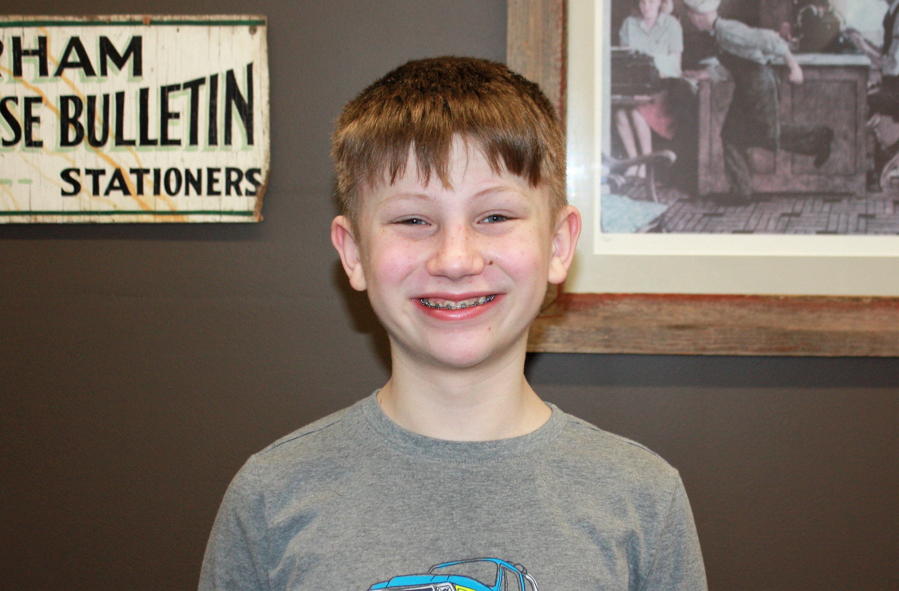 Sixth grade student Peter Carrlson is Perham spelling champ, will compete at state bee - Vimarsana News