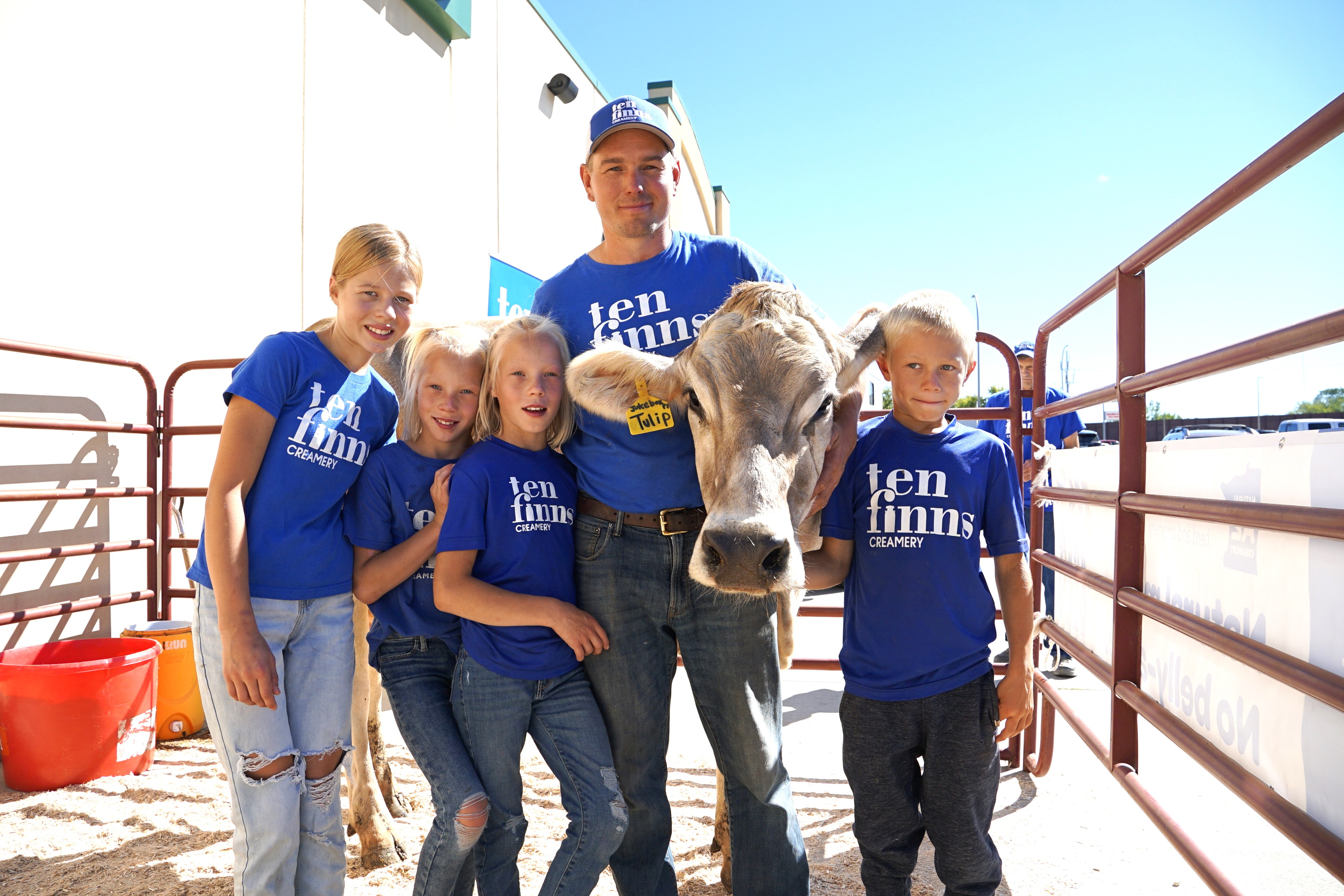 A2 producing Menahga cow featured outside Elden's with Ten Finns Creamery family - Vimarsana News