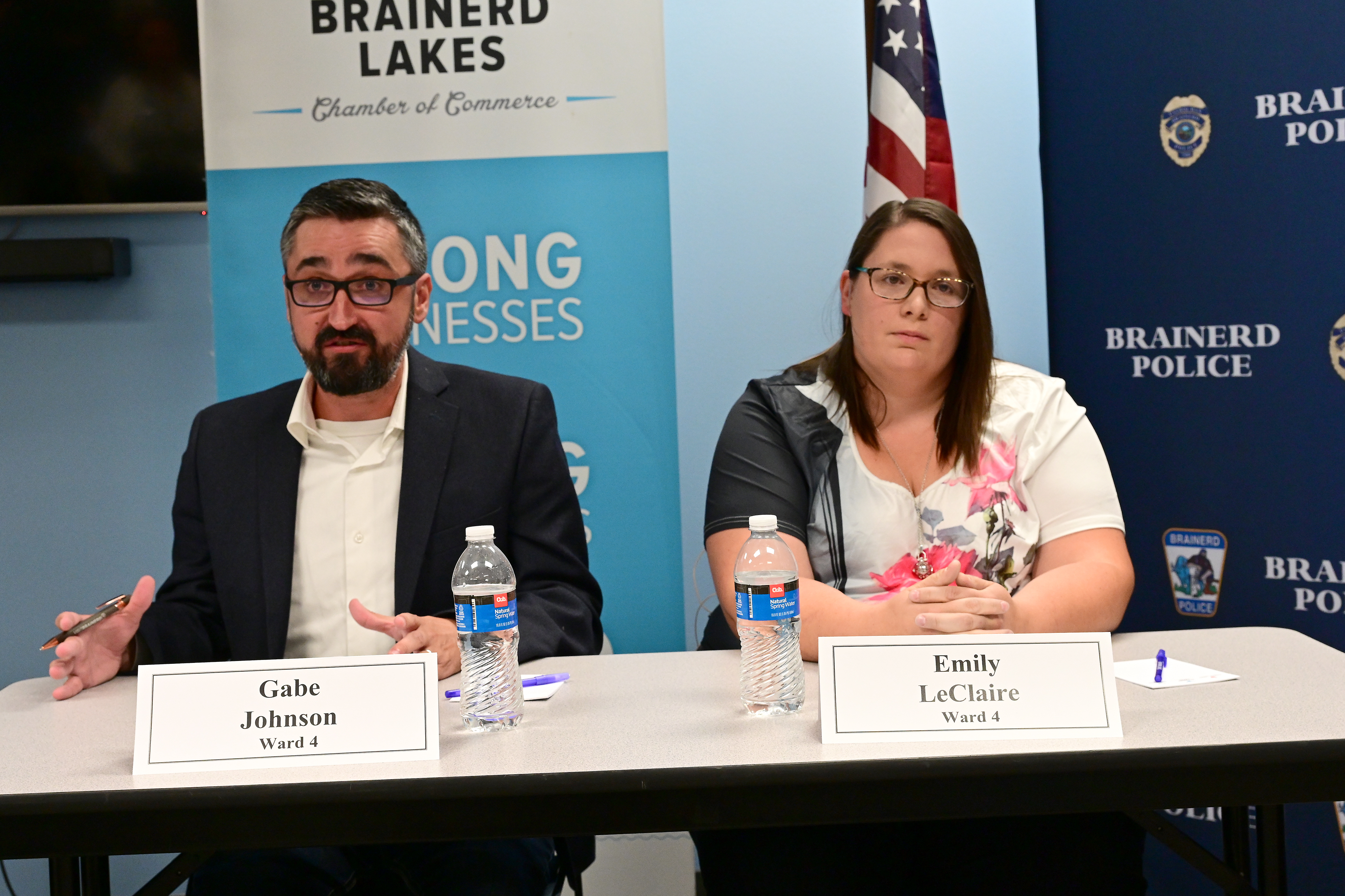 Johnson, LeClaire offer viewpoints on Brainerd city government - Vimarsana News