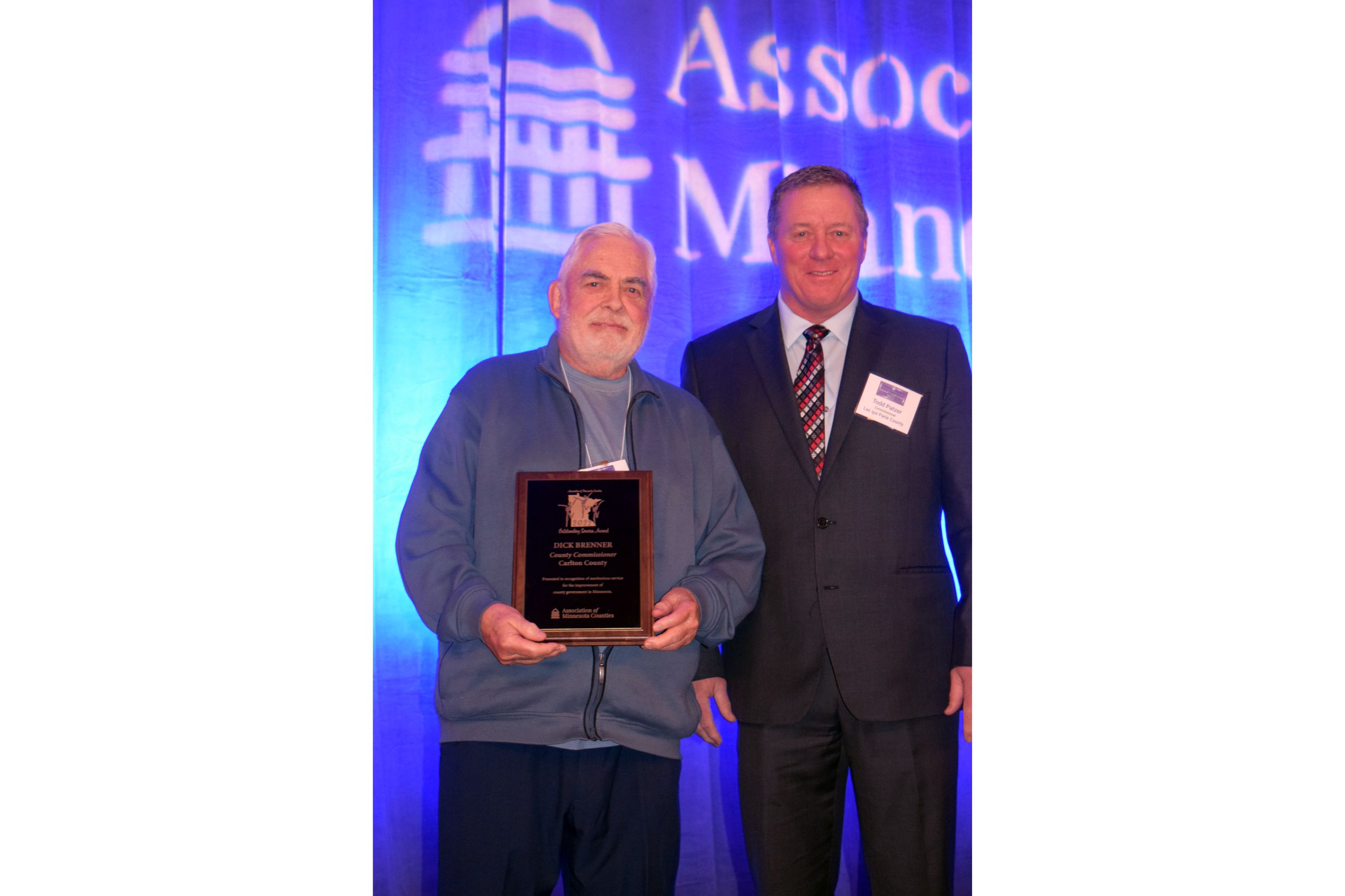 Brenner receives Outstanding Service Award - Vimarsana News