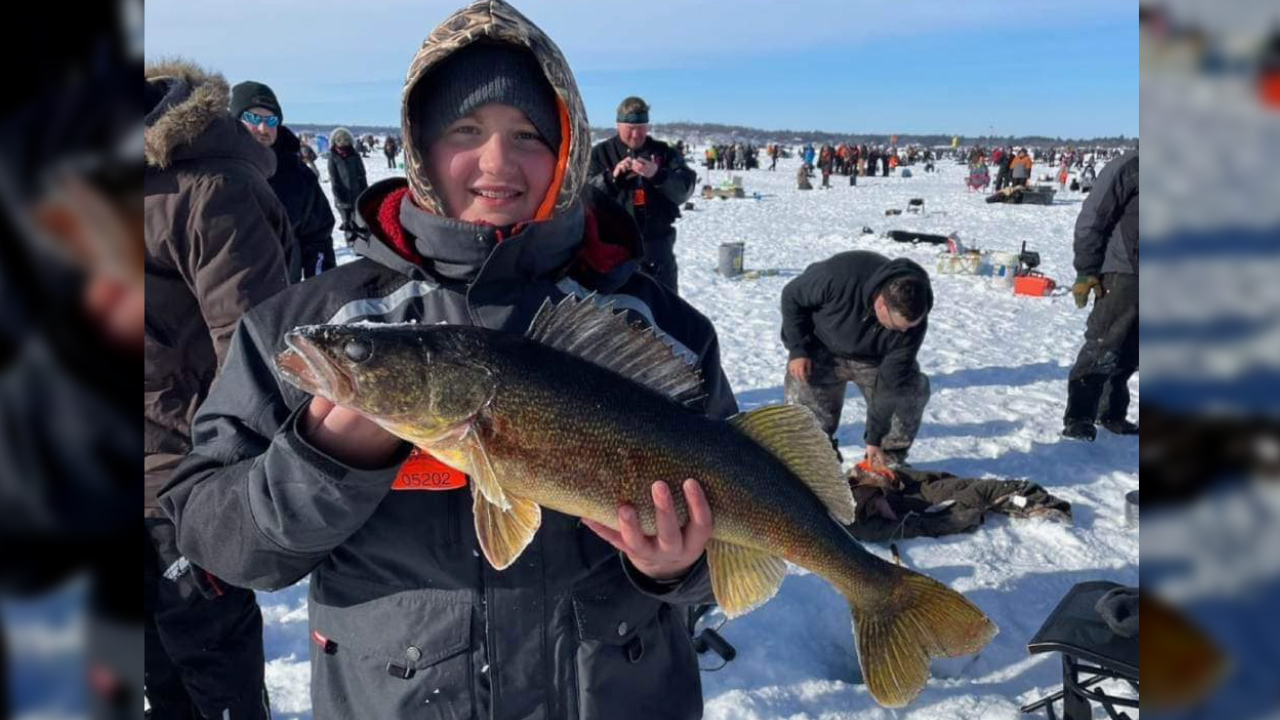 13-year-old takes first at a Brainerd ice fishing tournament, winning a pickup truck - Vimarsana News