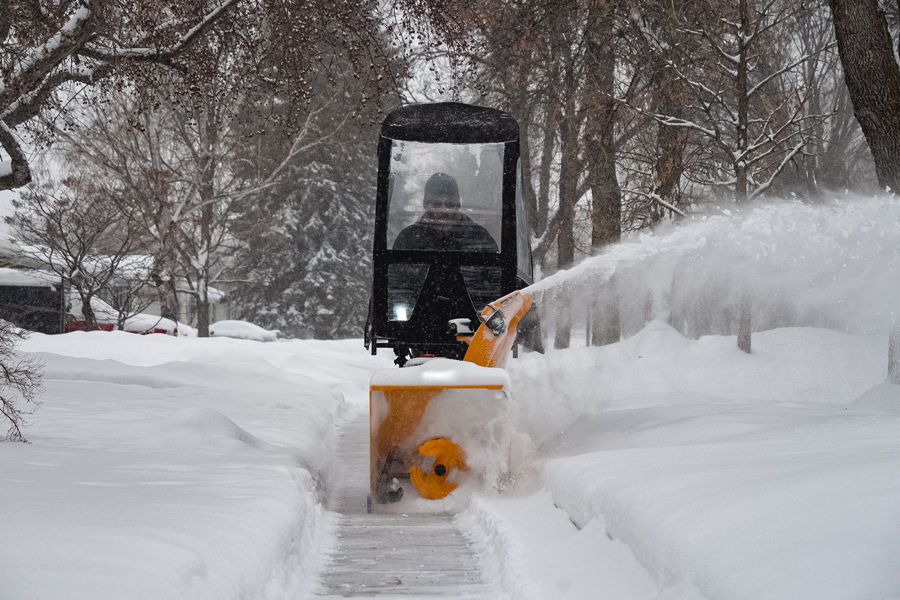 When it comes to clearing snow, some helpers seem heaven sent - Vimarsana News