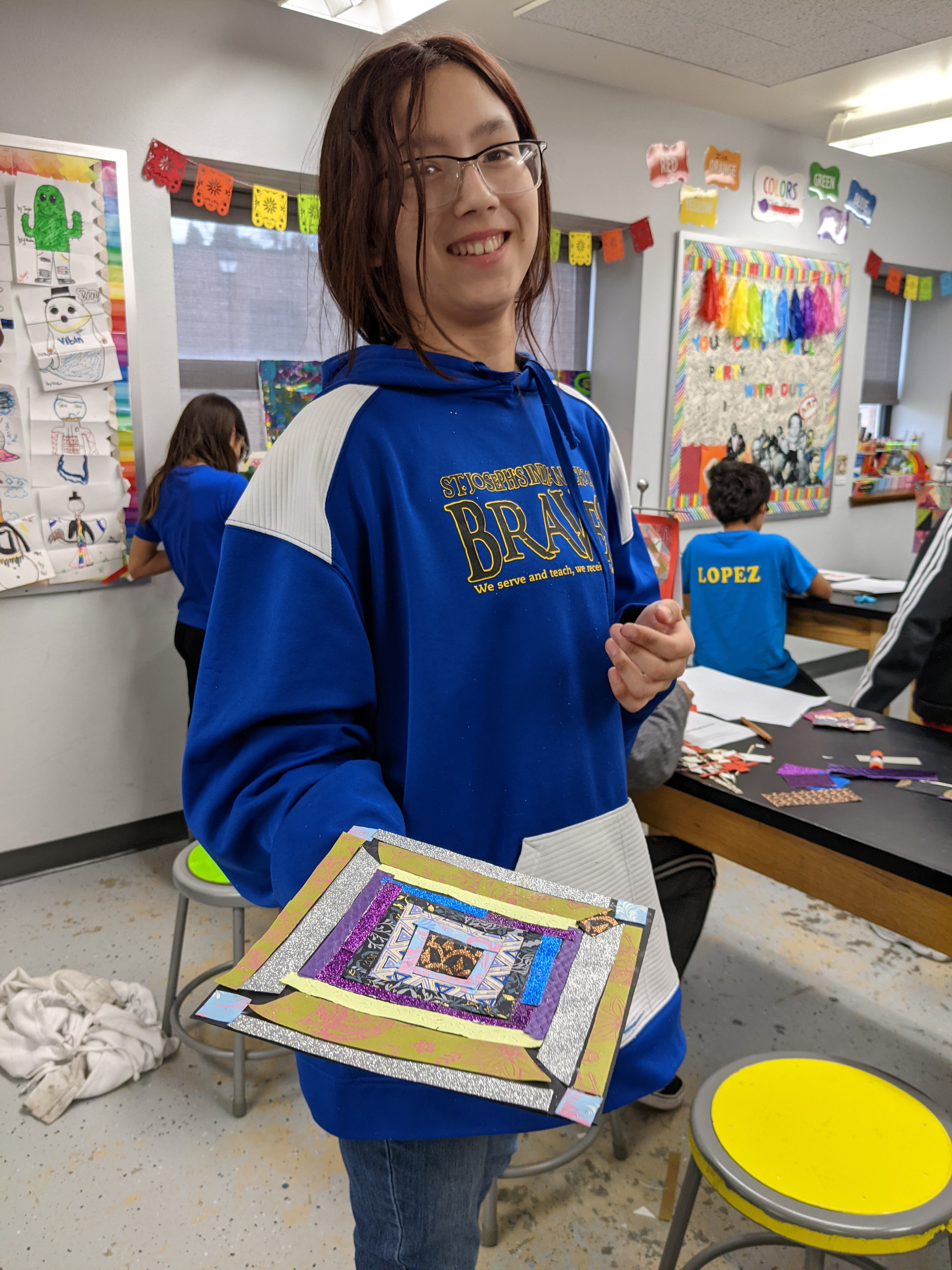 St. Joseph's students participate in Barn Quilt Project: South Dakota Strong - Mitchell Republic | News, weather, sports from Mitchell South Dakota - Vimarsana News
