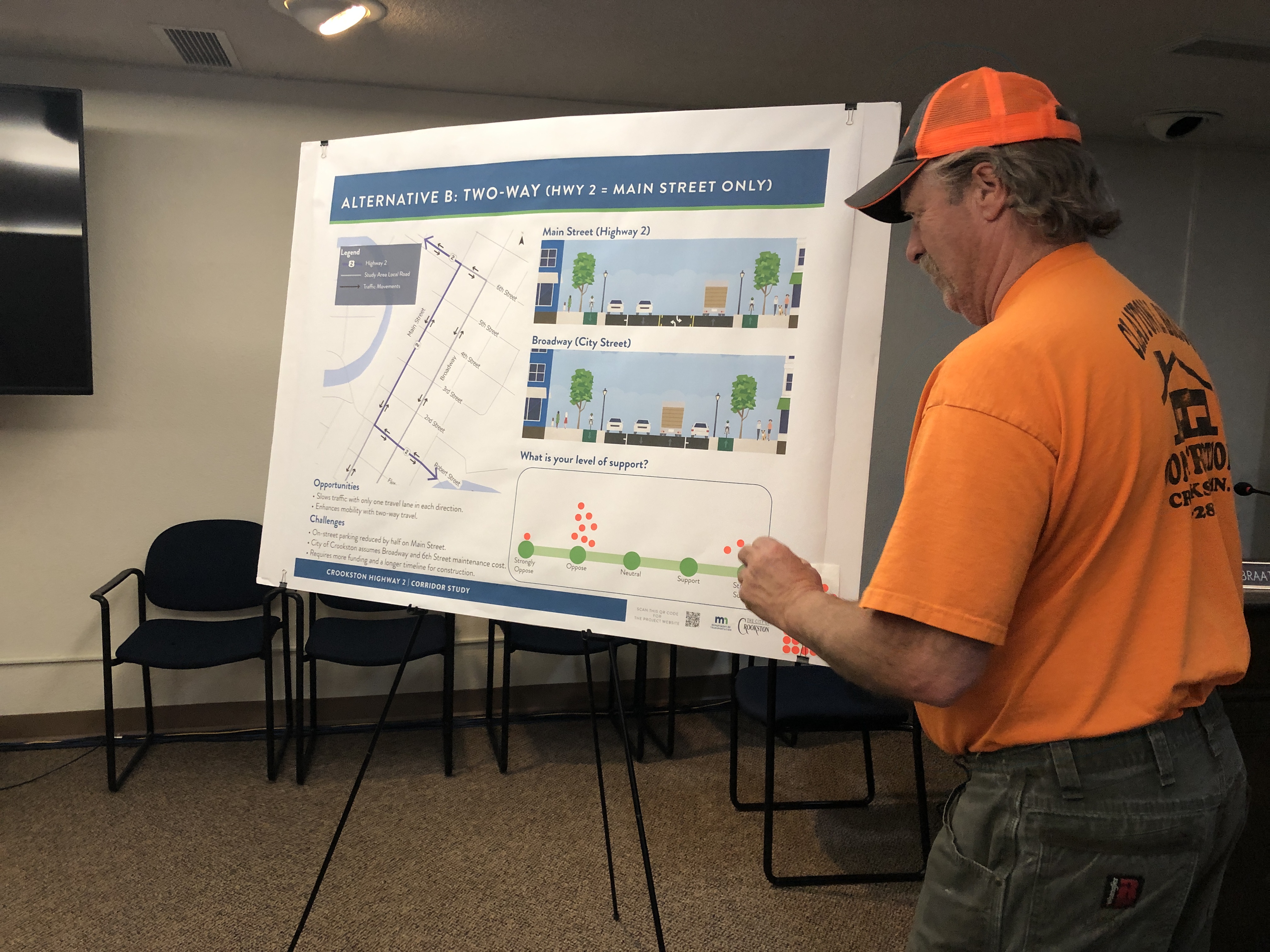 Community members, city leaders review potential options for U.S. Highway 2 in downtown Crookston - Vimarsana News