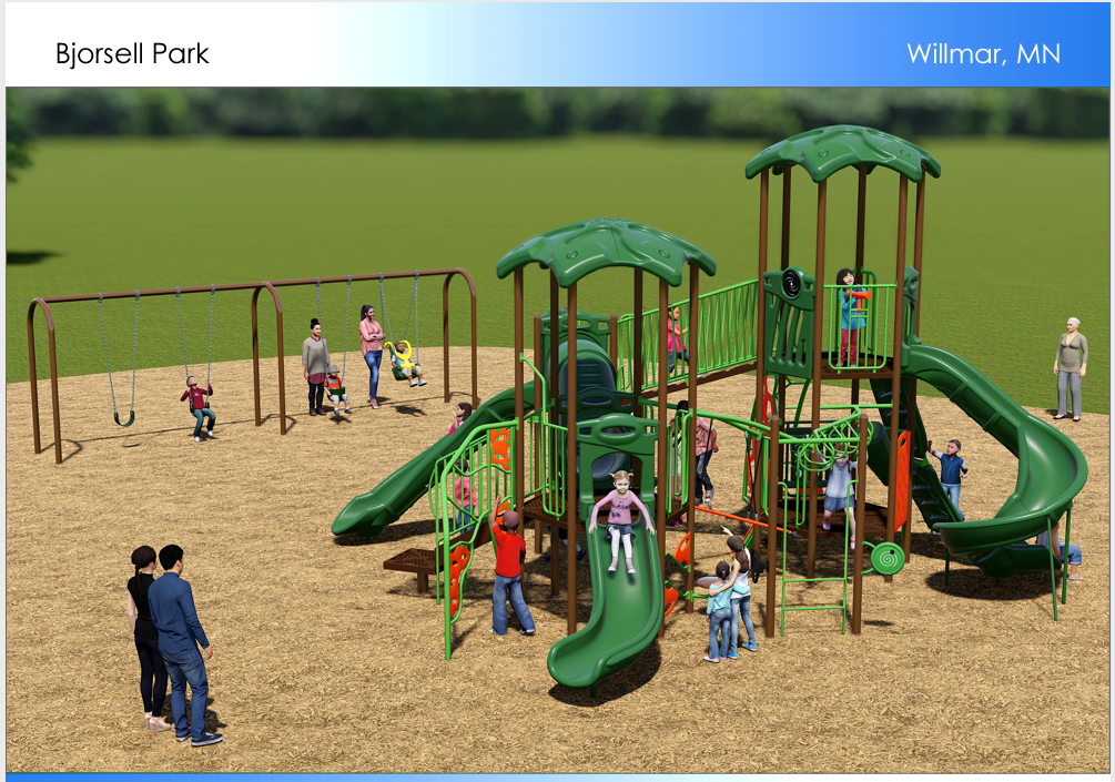 Two Willmar parks to get new playground equipment next year - Vimarsana News