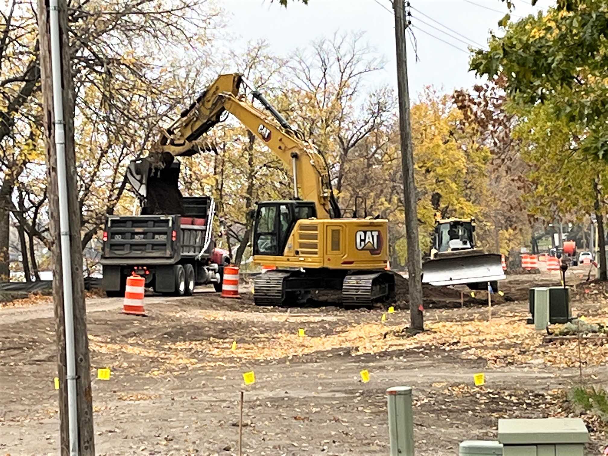 Construction on West Lake Drive races against winter - Vimarsana News