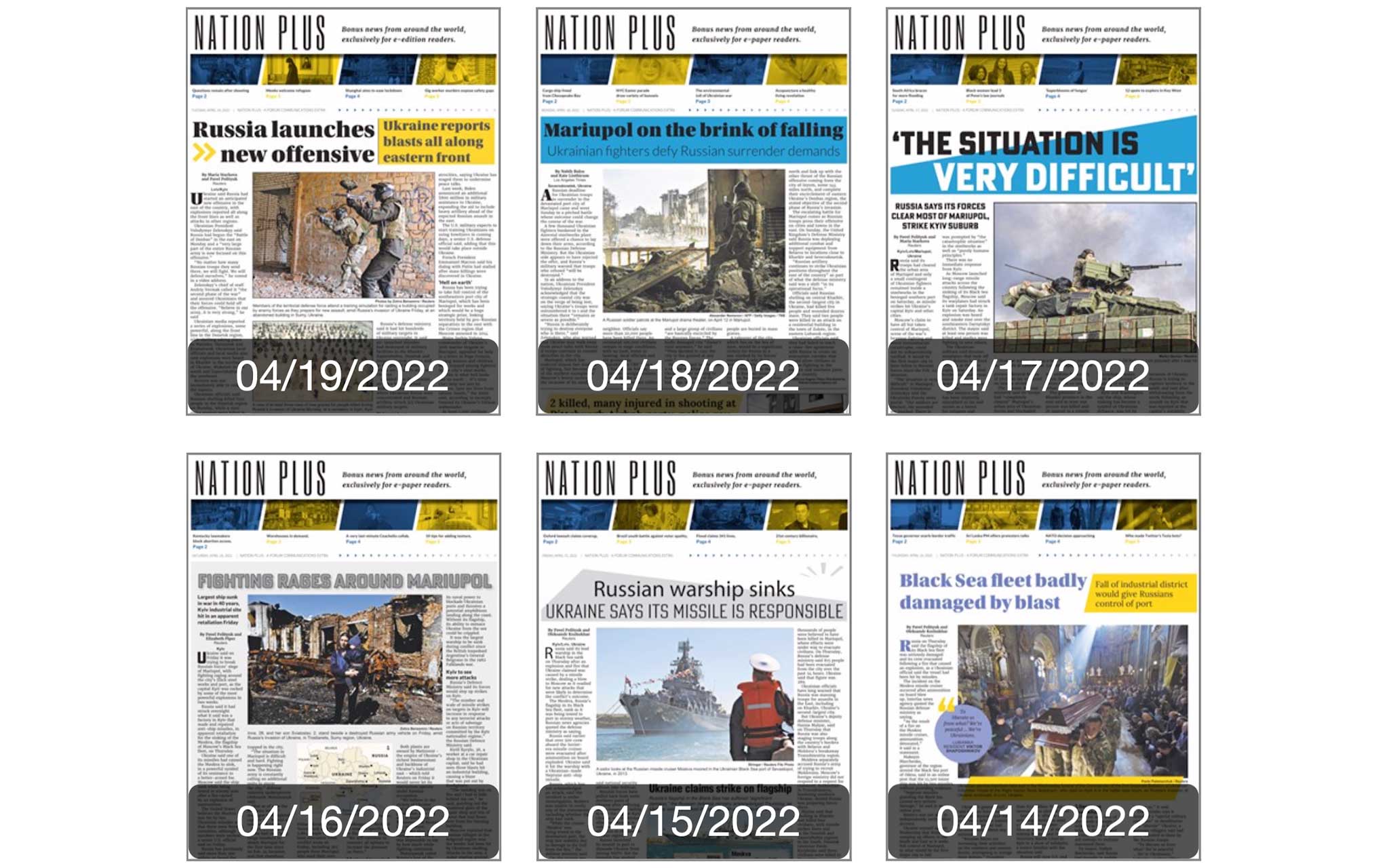 E-paper highlights: April 14-20, 2022, Echo Journal news - Vimarsana News