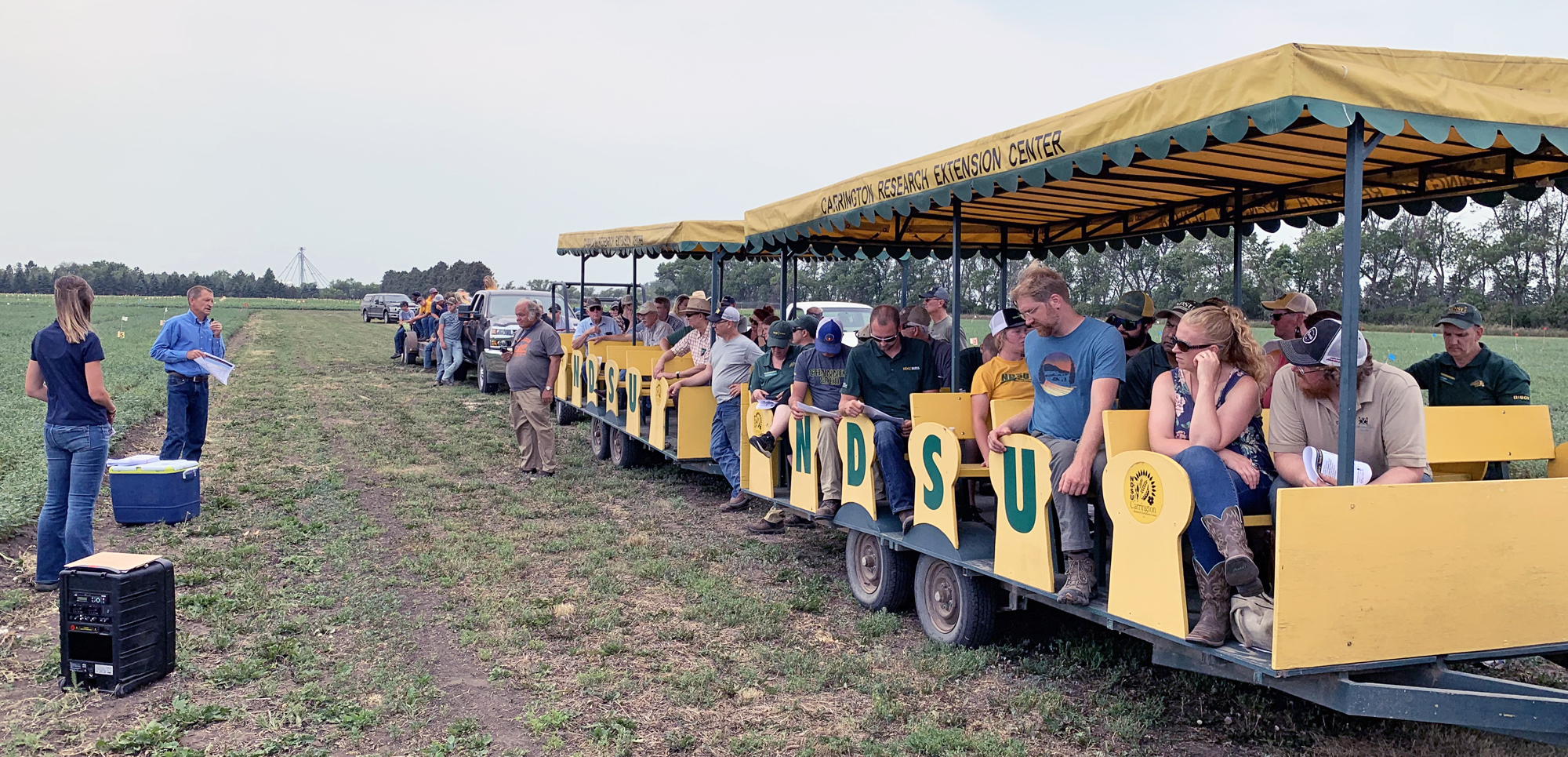 Agronomy tours highlight annual field day in Carrington - Vimarsana News