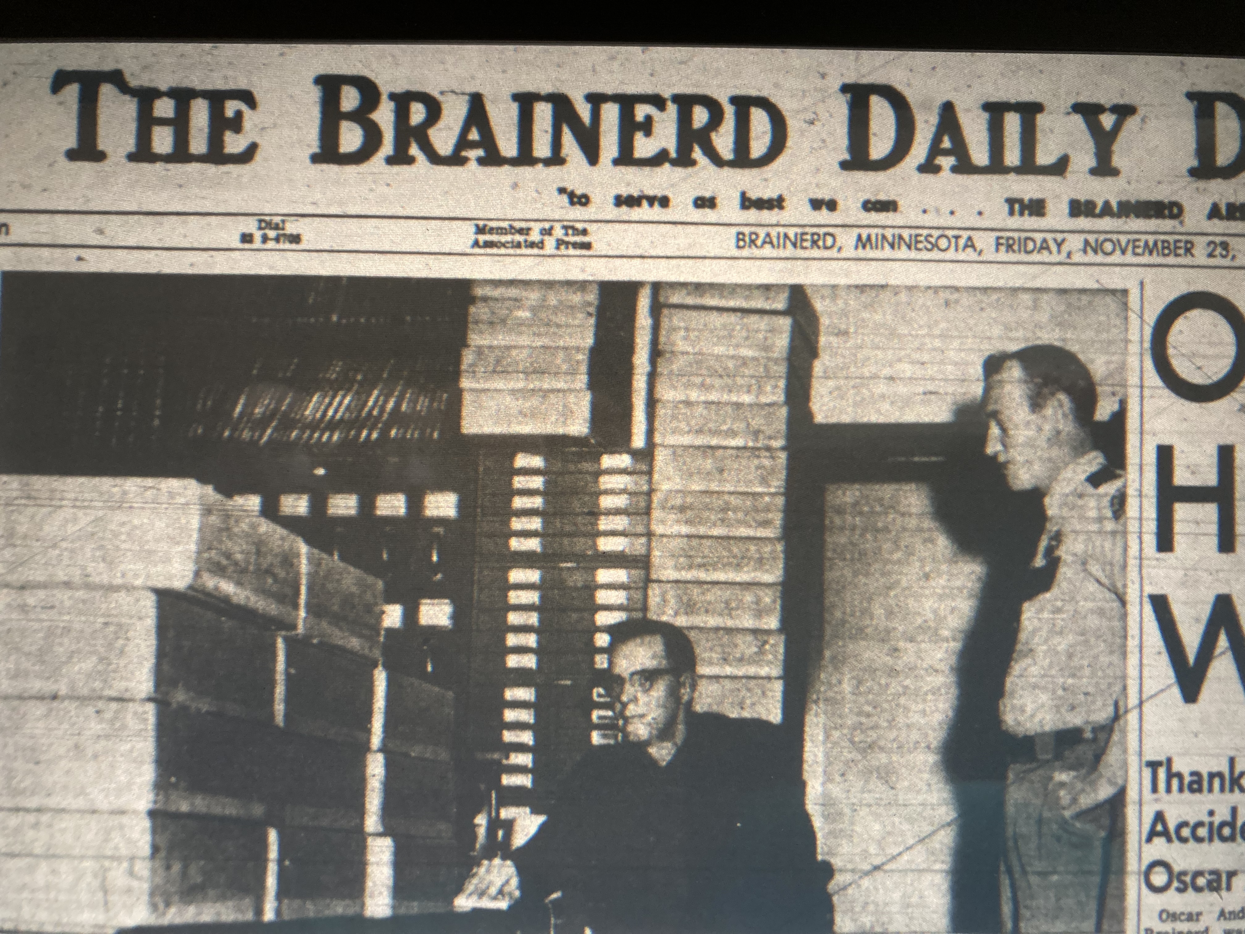 This Was Brainerd - Nov. 23 - Vimarsana News