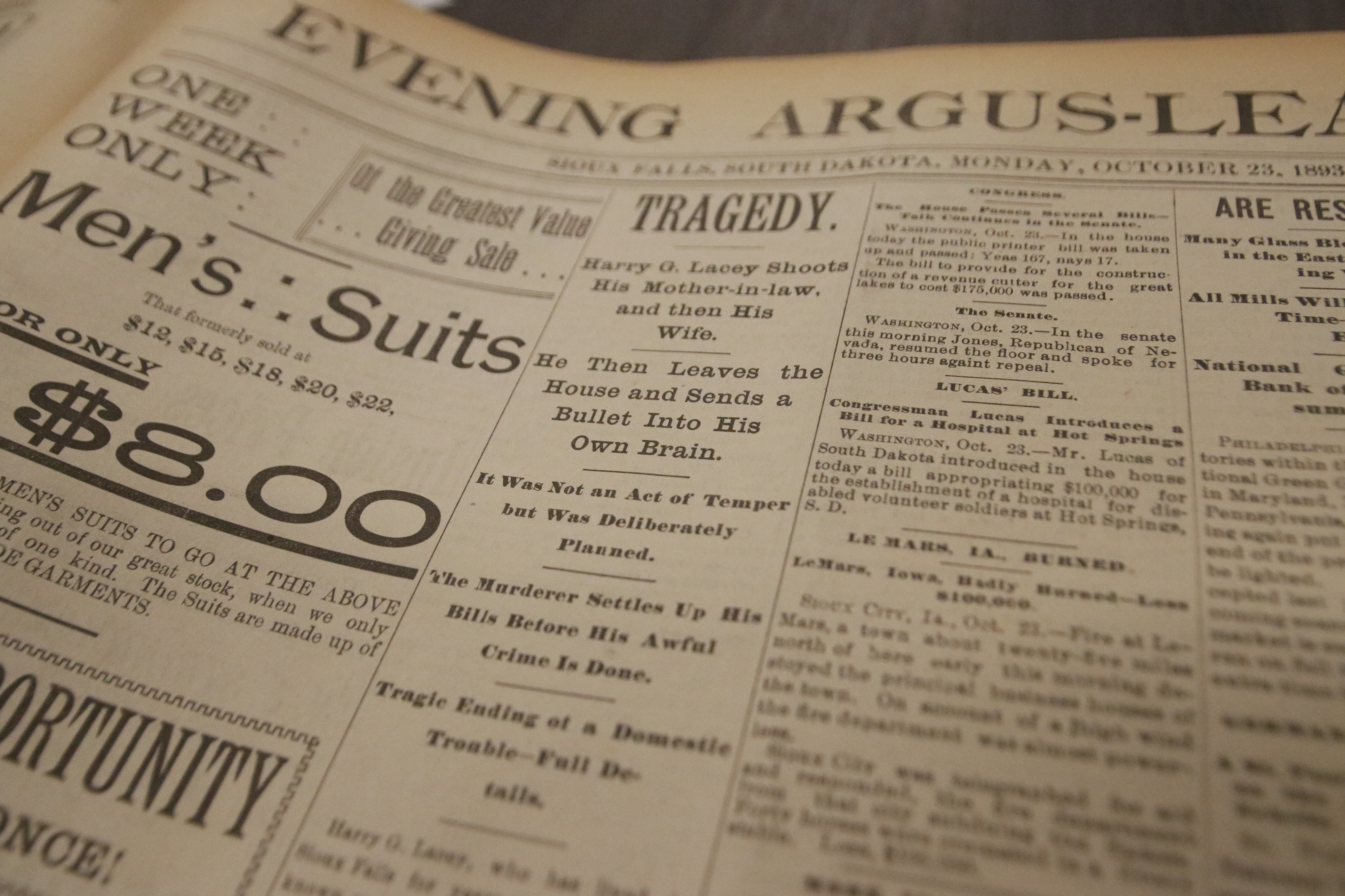 'They're all dead, sir.' Double murder-suicide shocked Sioux Falls in 1893 - Mitchell Republic | News, weather, sports from Mitchell South Dakota - Vimarsana News