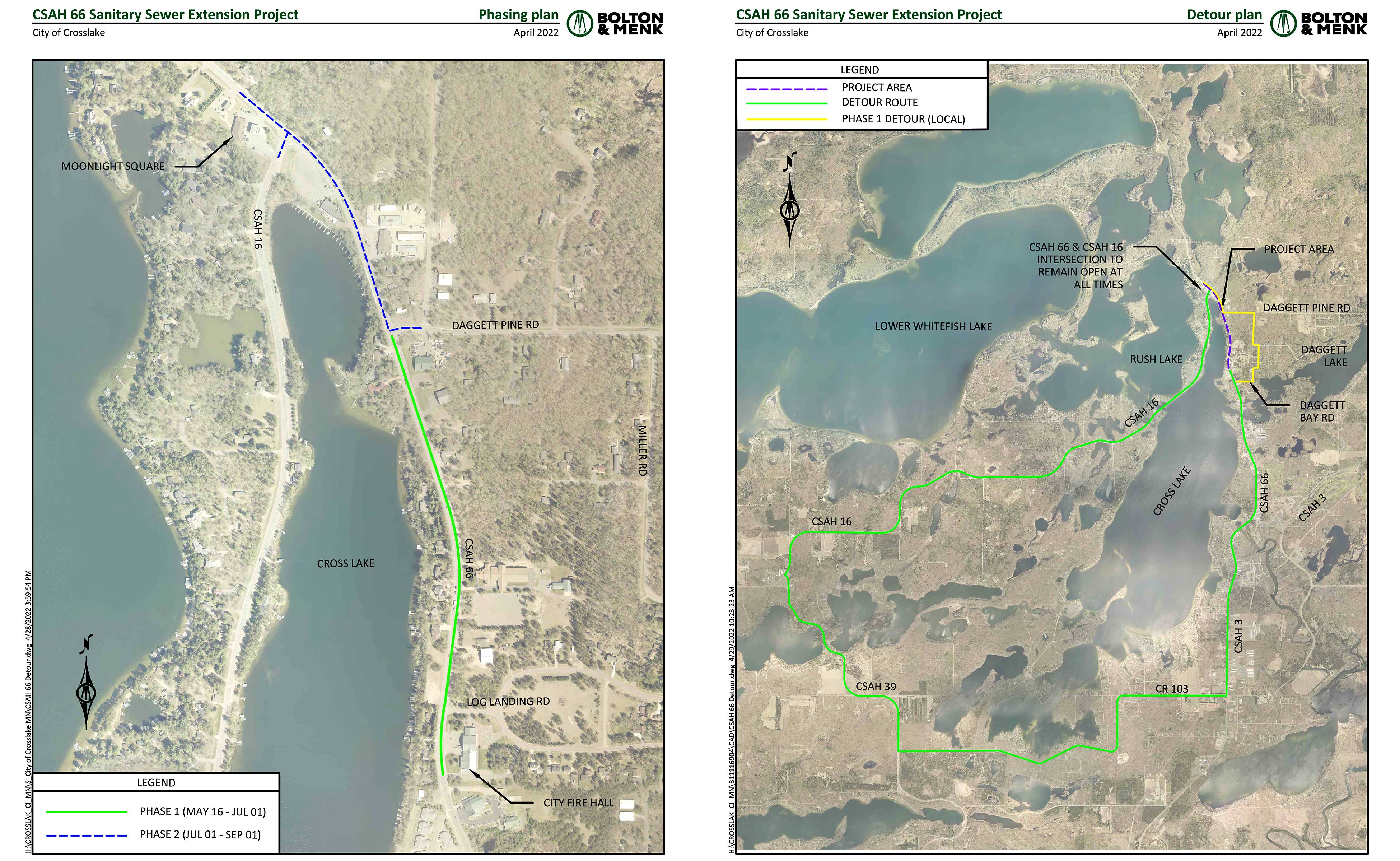 Crosslake's sanitary sewer extension project to begin May 16 - Vimarsana News