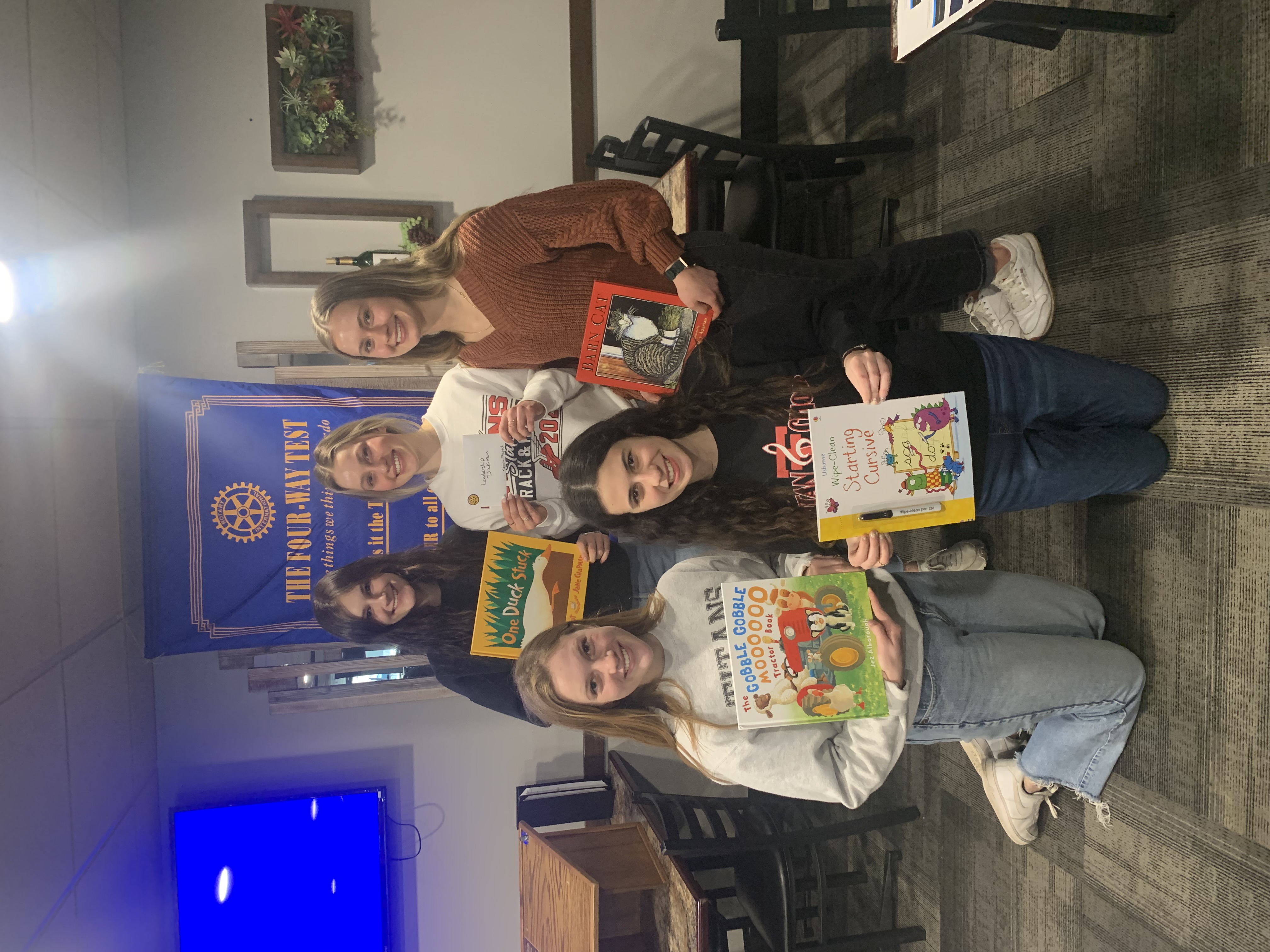 Trinity, DHS seniors hold children's book drive - Vimarsana News