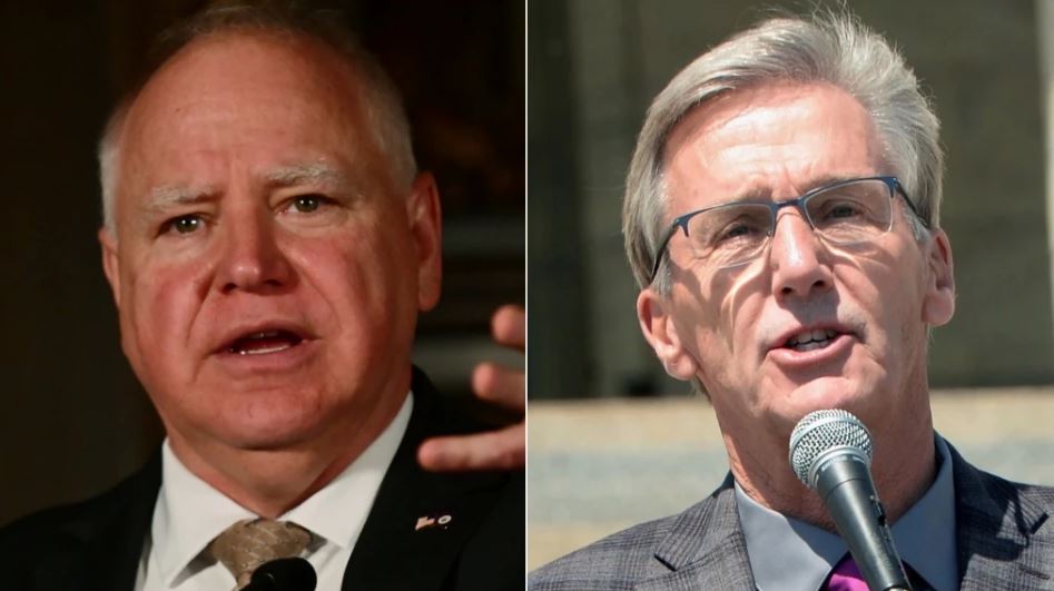 Early counts show Walz leading Jensen in Minnesota governor race - Vimarsana News