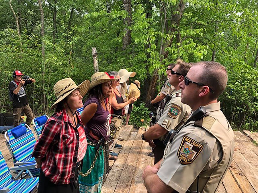 5 of 'Shell River Seven' have charges dismissed from Line 3 protest - Wadena Pioneer Journal | News, weather, sports from Wadena Minnesota - Vimarsana News