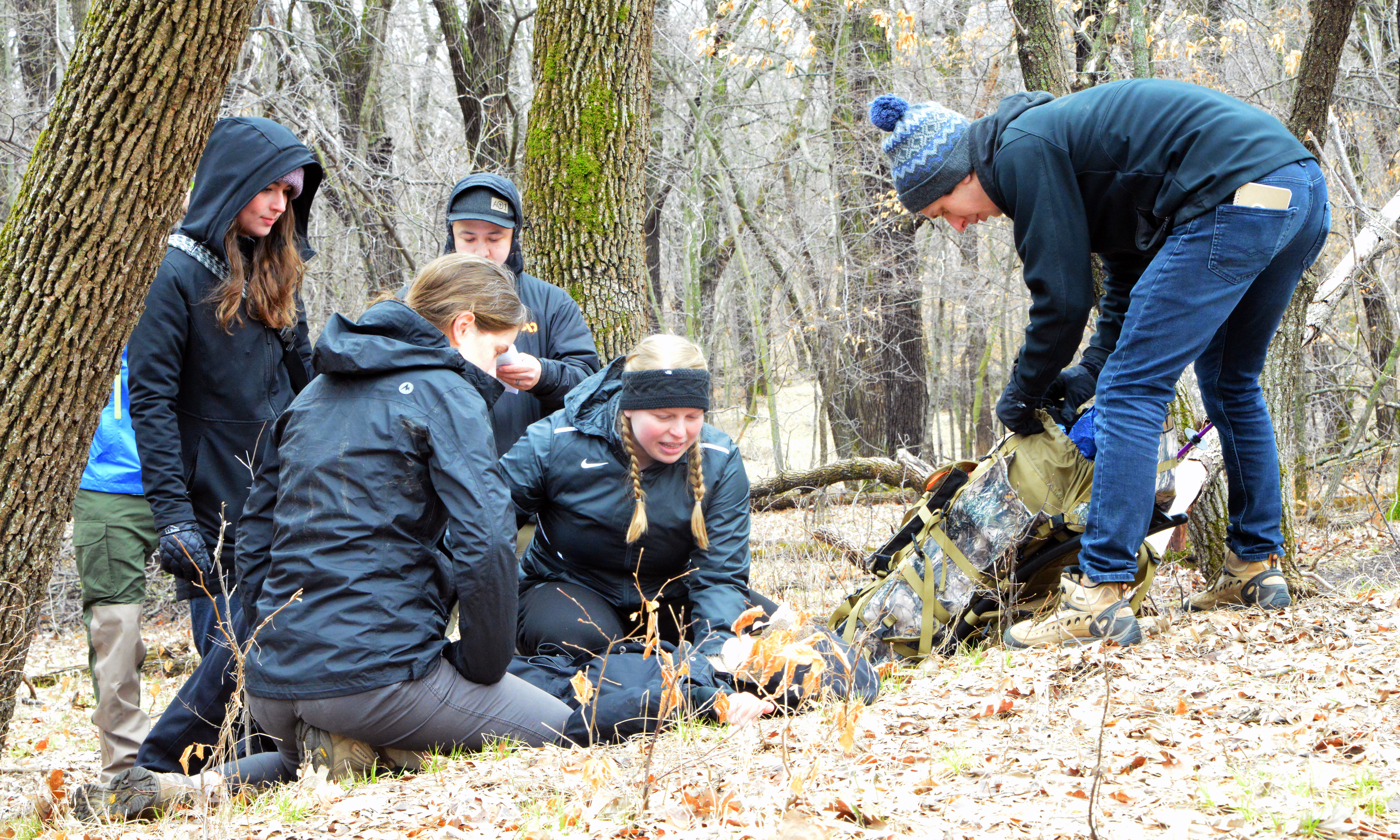 UND medical students get hands on training at Turtle River State Park - Vimarsana News