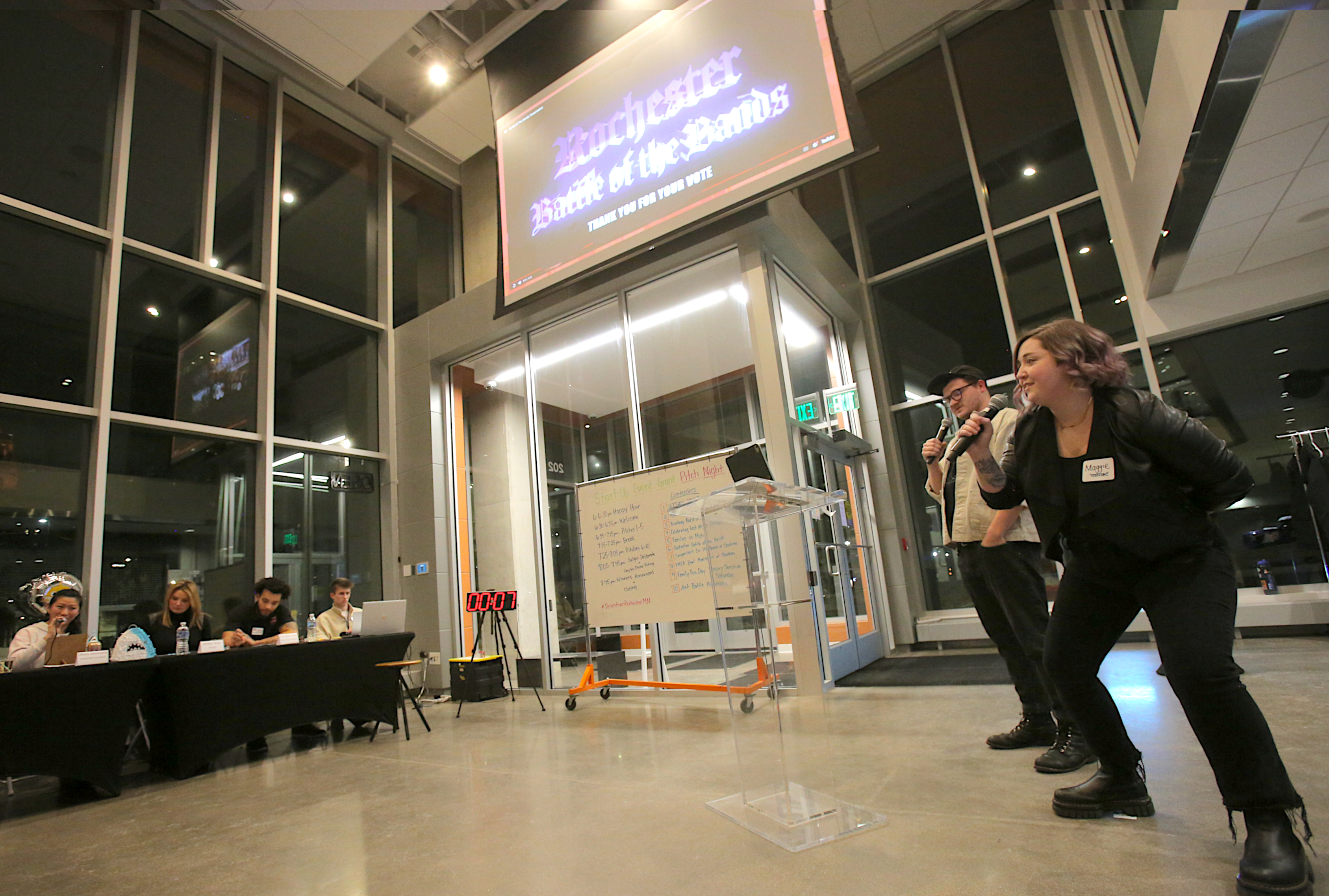Making their pitch for a portion of $25,000 in downtown event funding - Vimarsana News