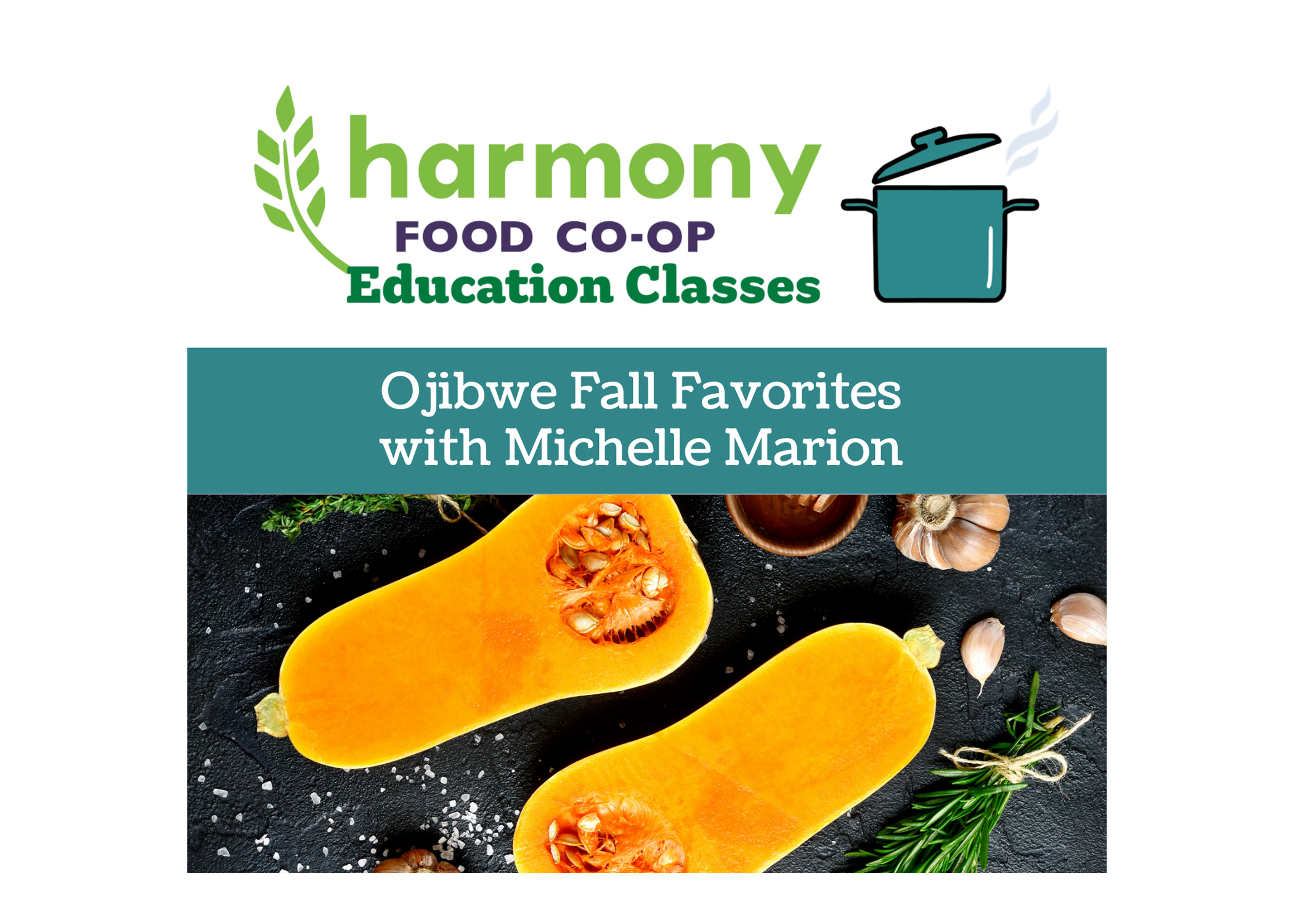 Harmony Co-op to host Ojibwe fall favorites class Oct. 19 - Vimarsana News
