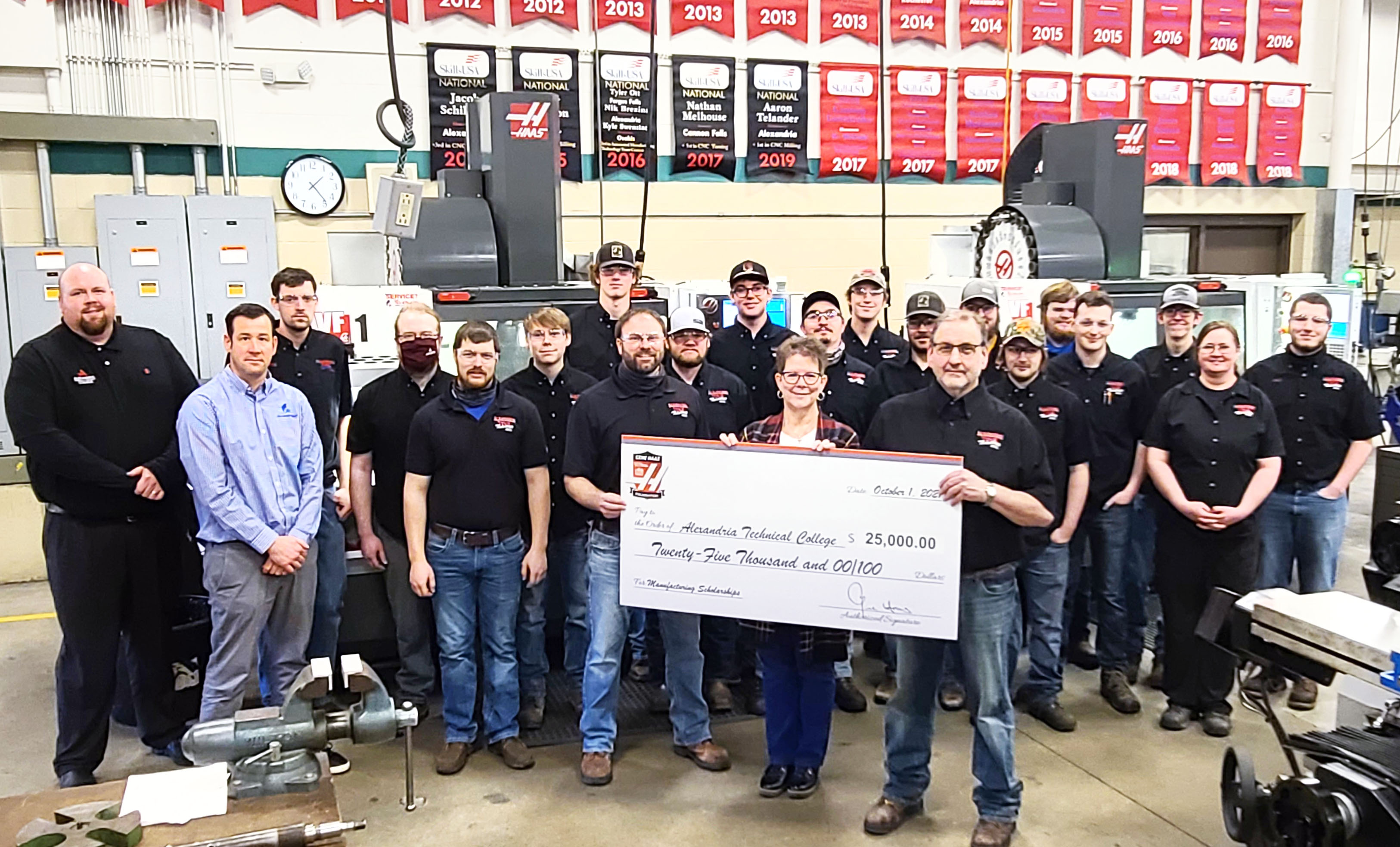 Gene Haas Foundation awards $25,000 to Alexandria College - Vimarsana News
