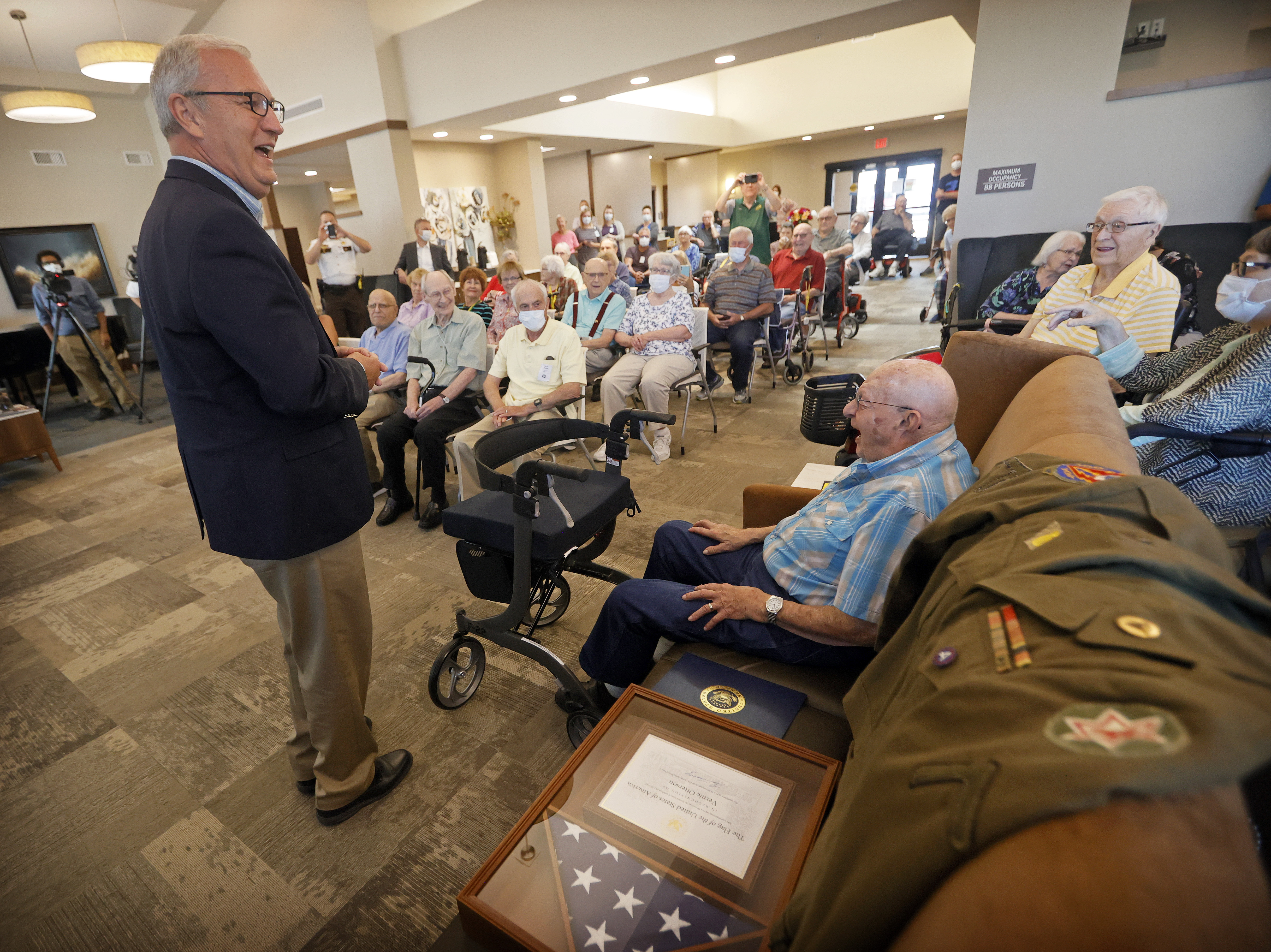 Denied Purple Heart, North Dakota World War II vet who treated own battle wounds honored - Vimarsana News