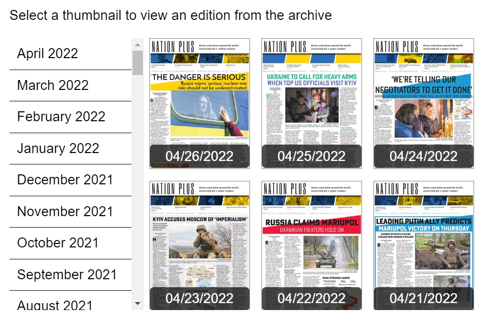 E-paper highlights: Echo Journal e-paper headlines April 21-27, 2022 - Vimarsana News