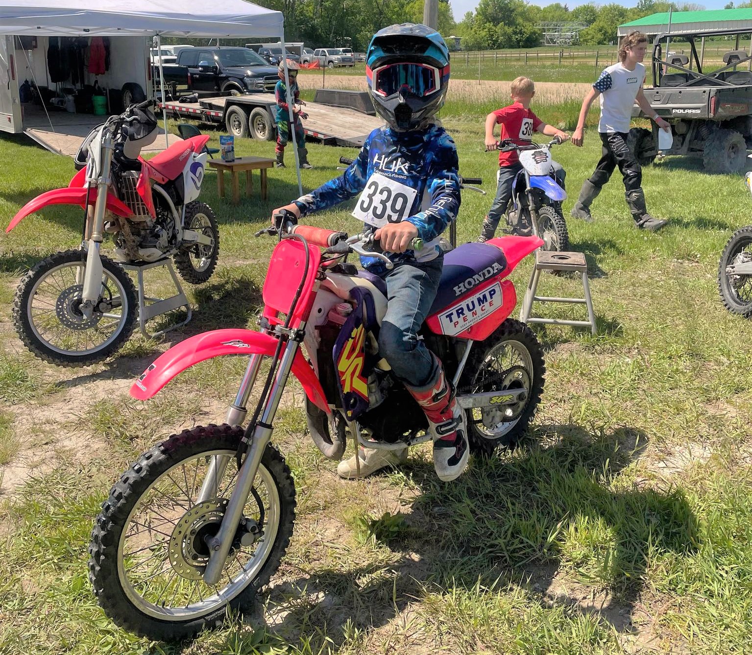 Father-son duo in Becker County bond over dirt bike racing - Vimarsana News