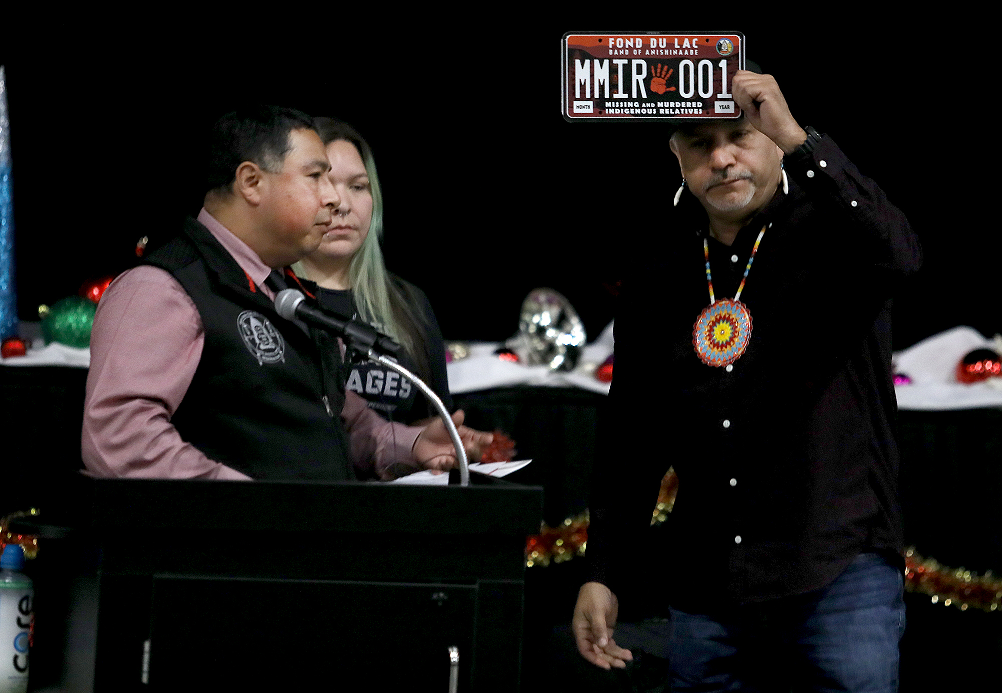 Fond du Lac, Bois Forte bands unveil tribal license plates raising MMIR awareness - Vimarsana News