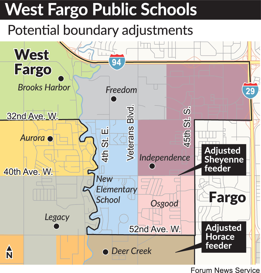 Mustangs to Hawks: West Fargo School Board approves boundary changes, adding students to Horace High School - Vimarsana News