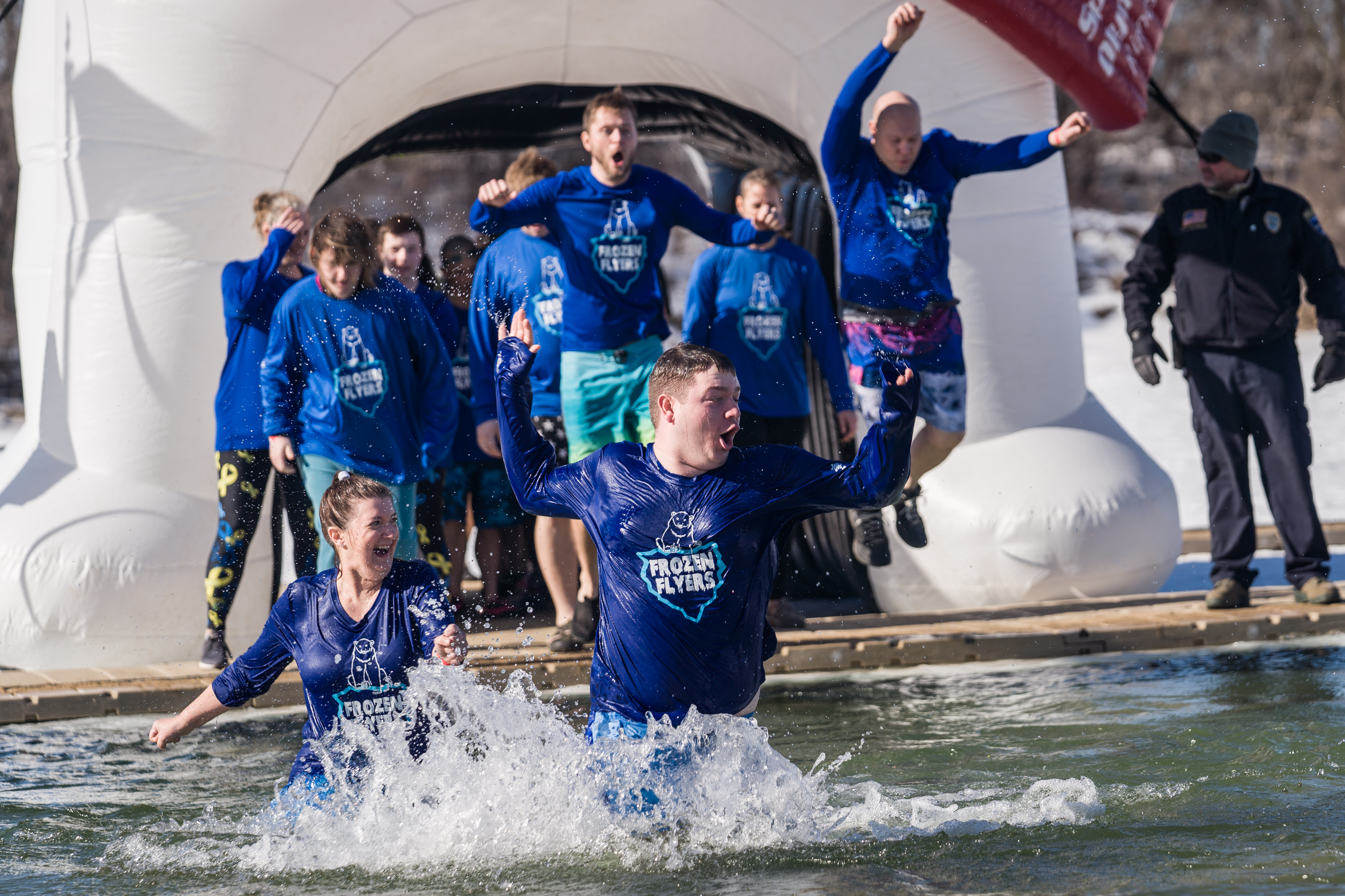 Photos: Over 950 plungers support Special Olympics at Rochester Polar Plunge - Vimarsana News