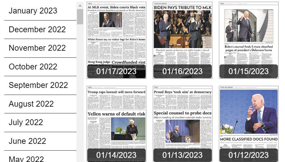 E-paper highlights: Echo Journal e-edition headlines for Jan. 12-17, 2023 - Vimarsana News