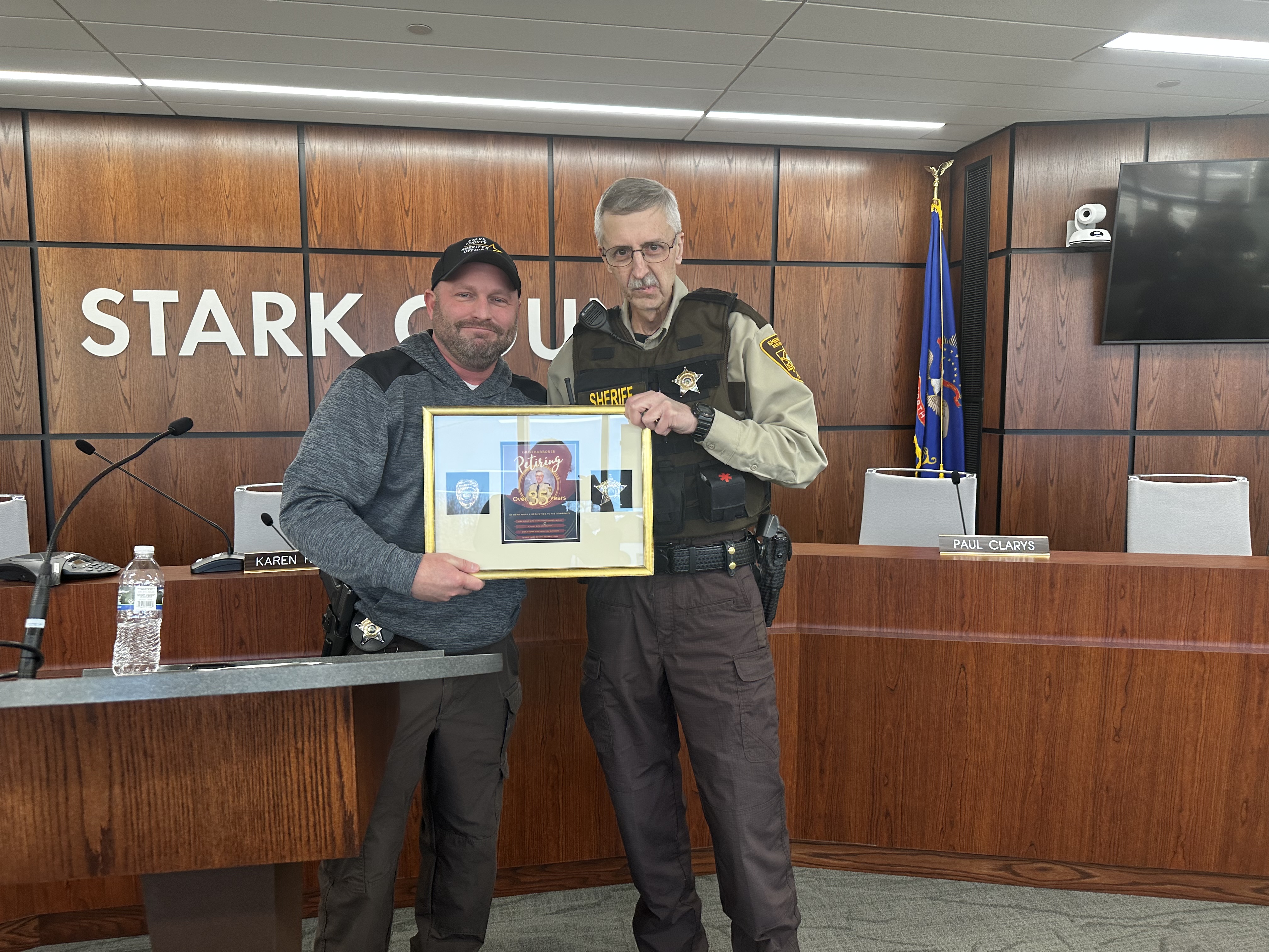 32 Years of dedication and Ccourage: Sheriff's Deputy Greg Barros retires with honors - Vimarsana News