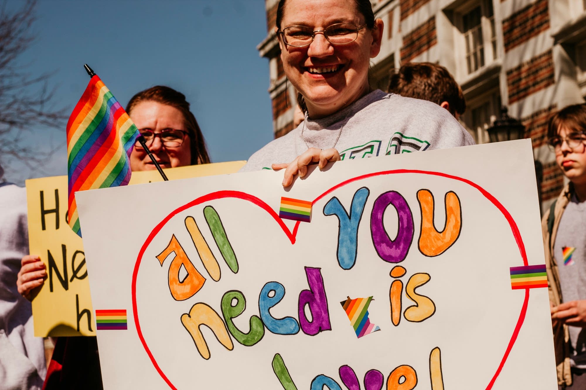 Southwest Minnesota students, community rally to address LGBTQ+ harassment in school - Vimarsana News