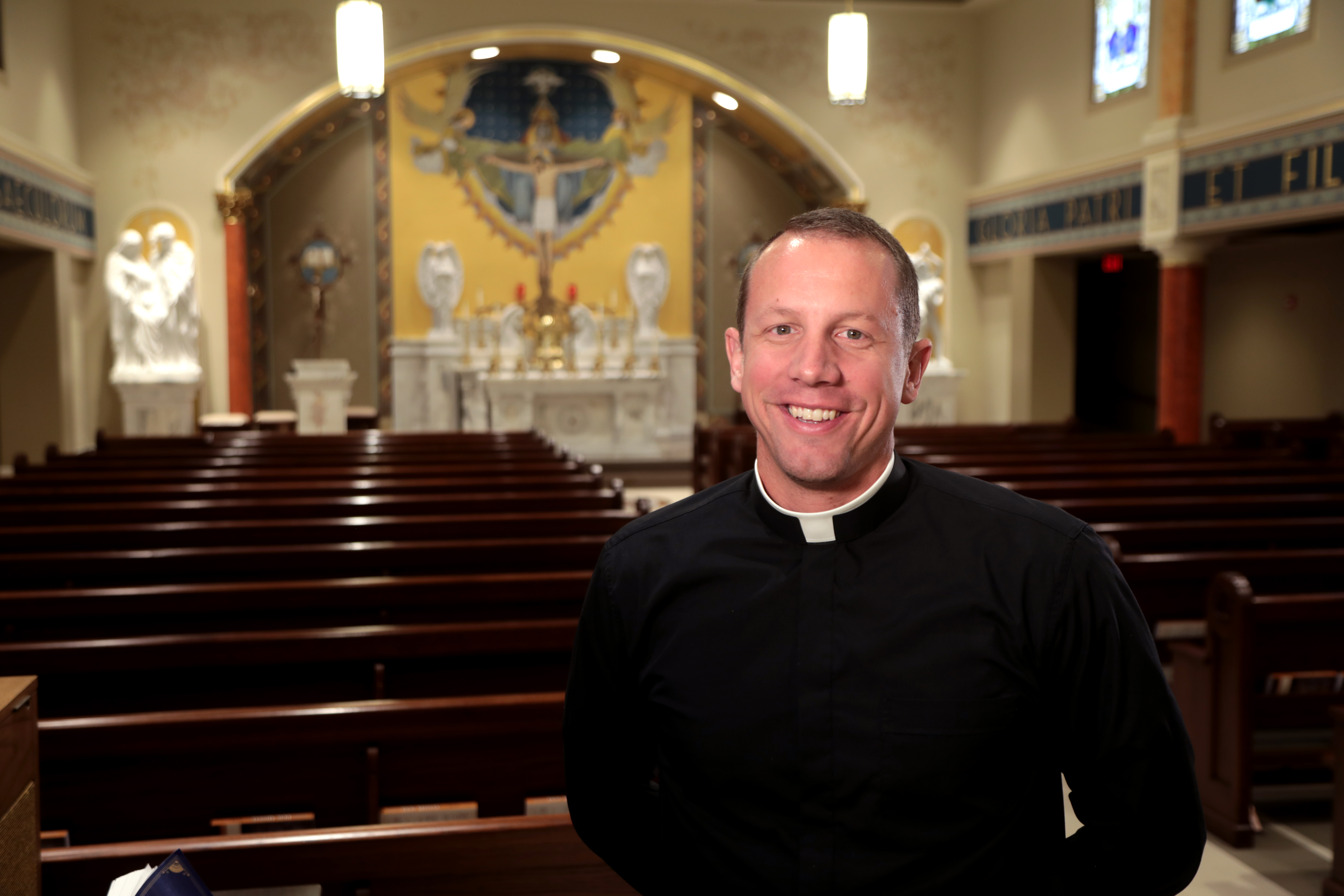 'Always a good day to be a Titan': Father Hochhalter says goodbye to Trinity after 10 years - Vimarsana News