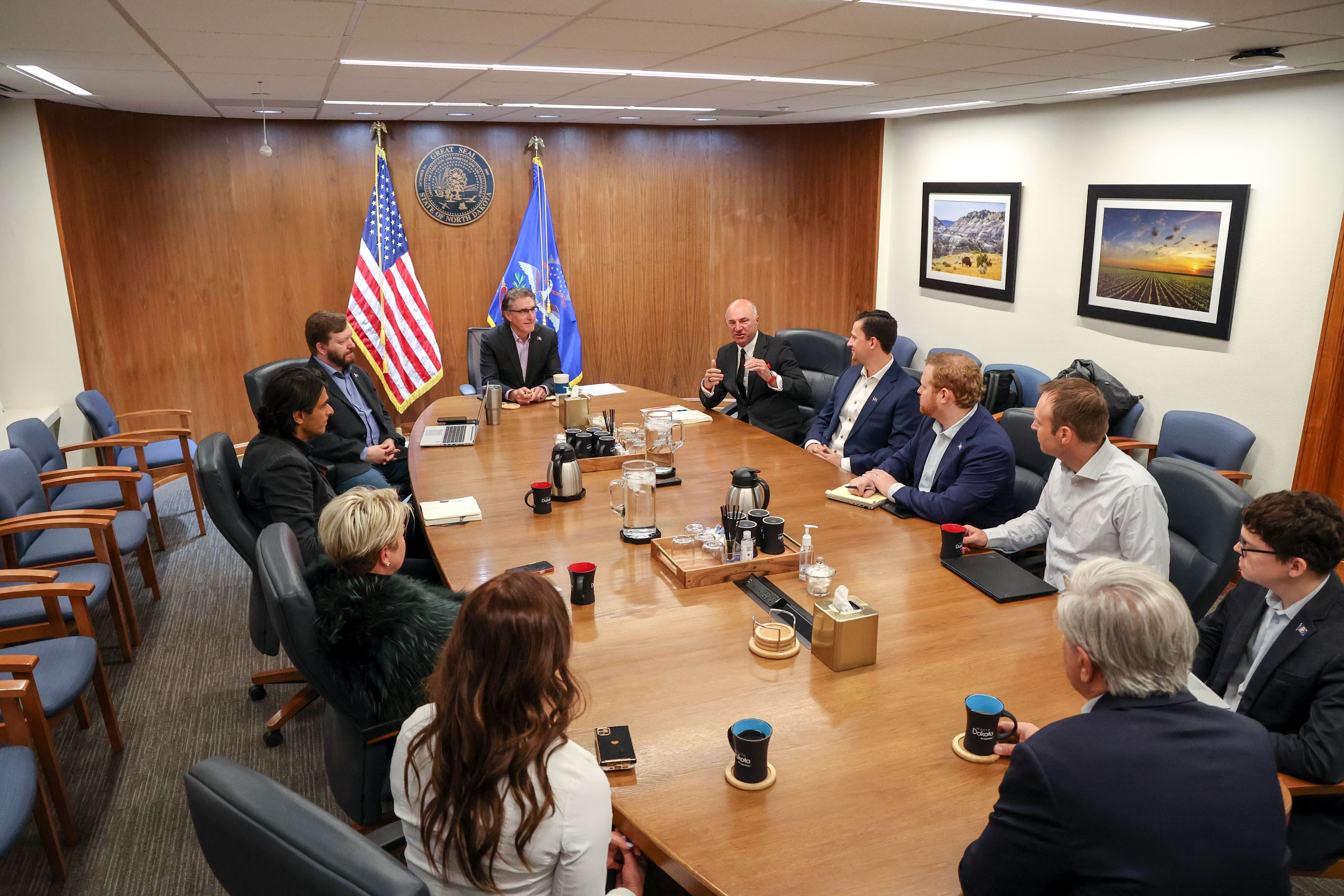 Bitzero investor Kevin O'Leary, others visit North Dakota - Grand Forks Herald | Grand Forks, East Grand Forks news, weather & sports - Vimarsana News