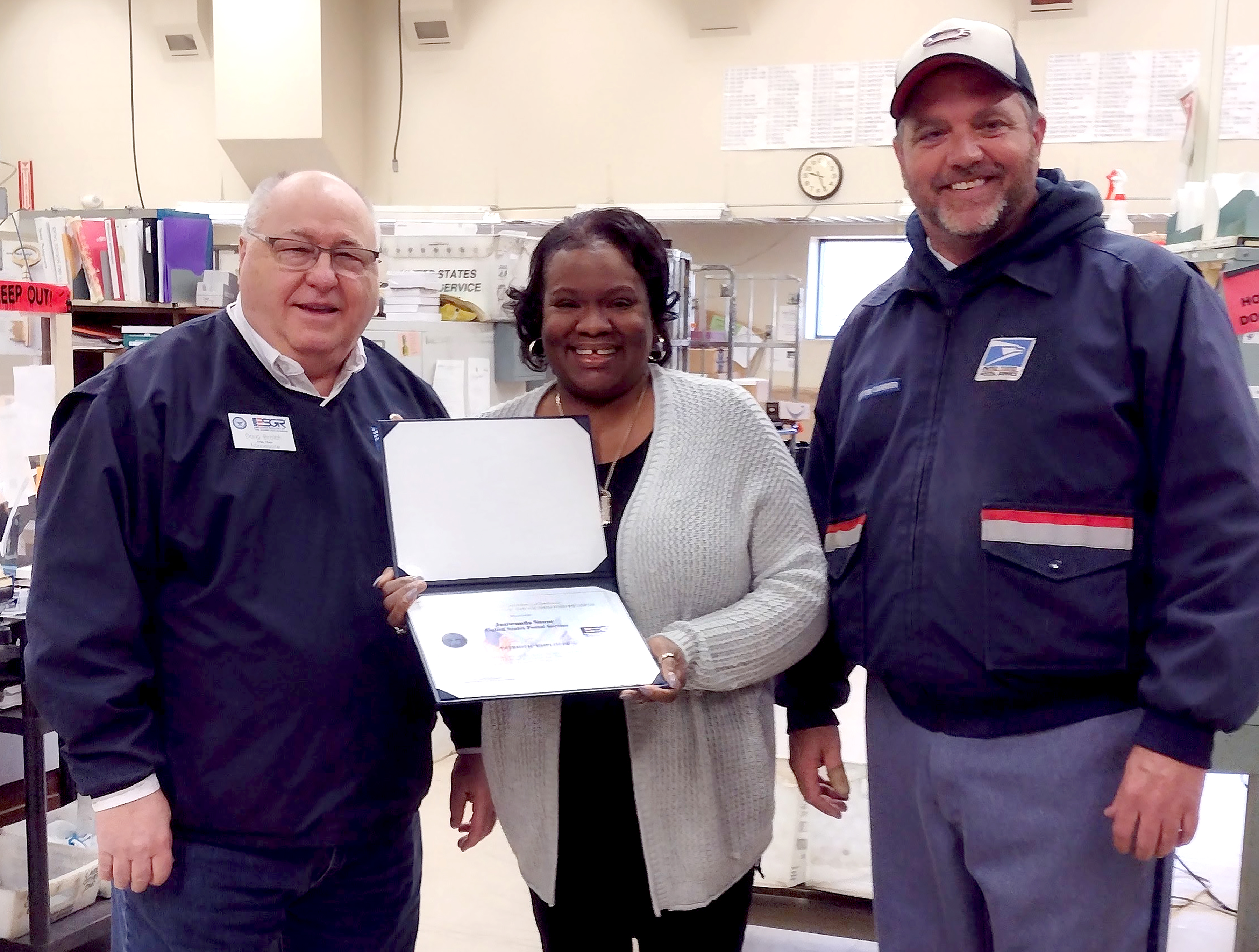 Worthington Postmaster given Patriot Award - Vimarsana News