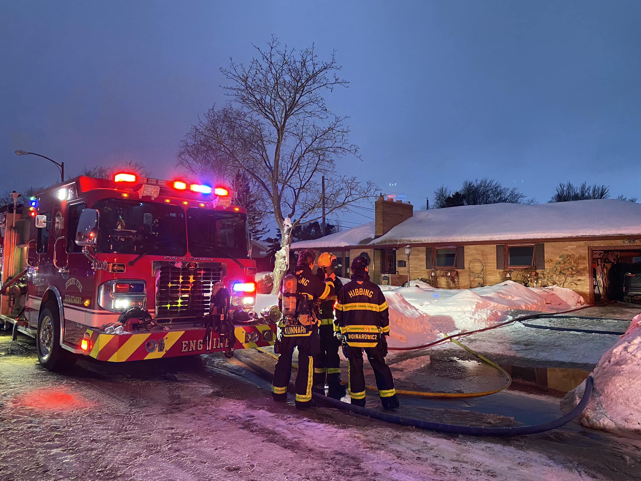 Fire badly damages Hibbing home - Vimarsana News