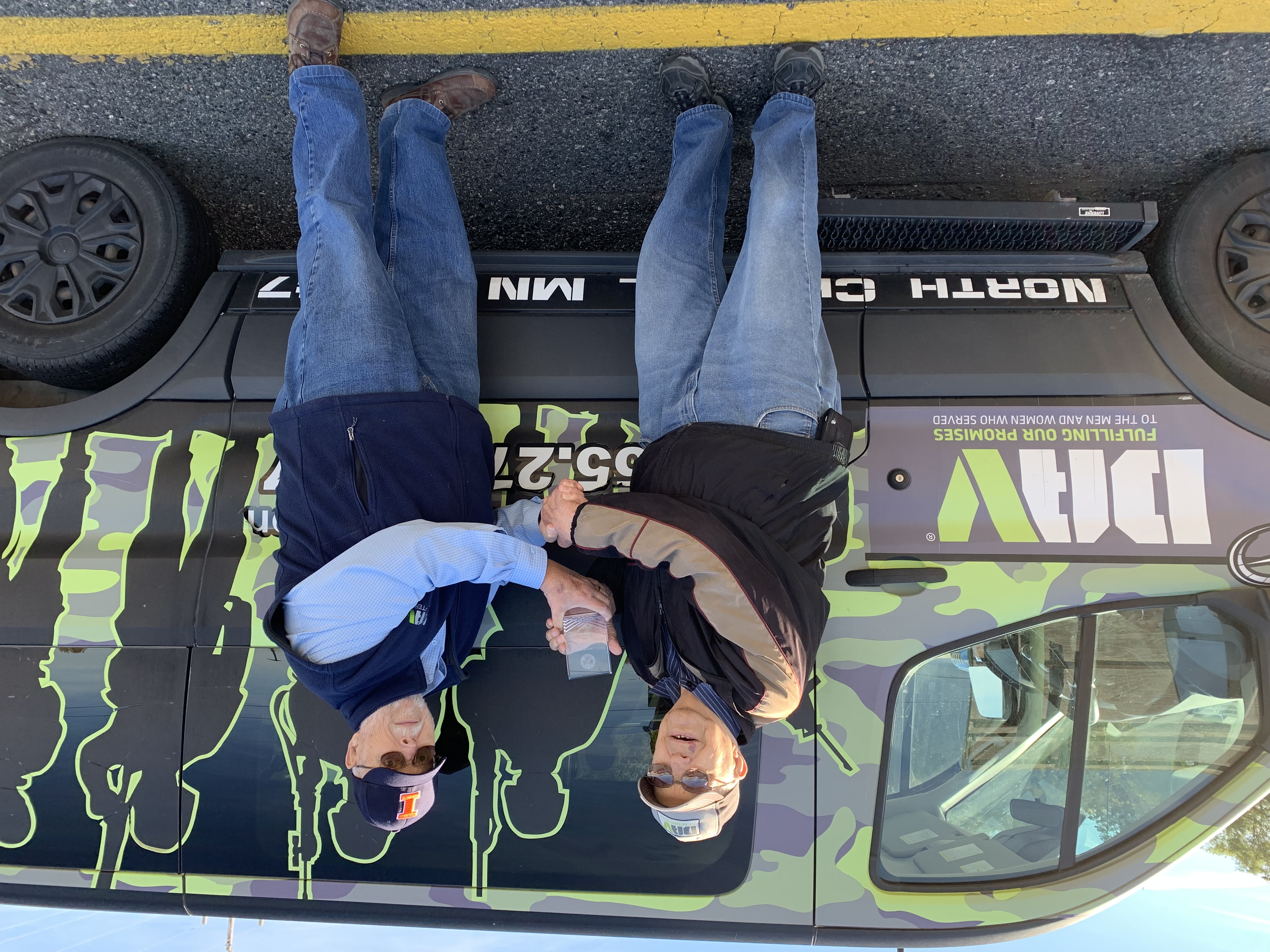 Allen Bjelland receives DAV driver of the year award - Vimarsana News